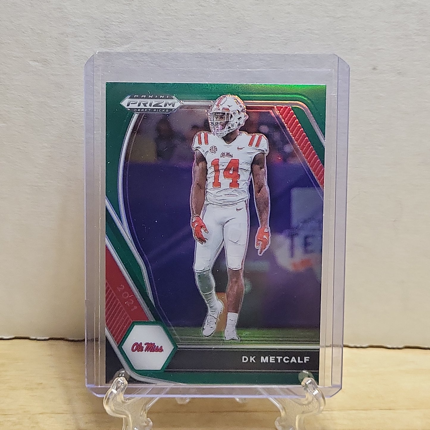 2021 Panini Prizm Draft Picks DK Metcalf Green #57