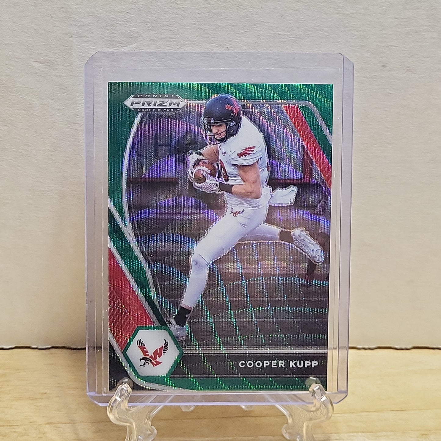 2022 Panini Prizm Draft Picks Cooper Kupp Green Wave Prizm #47
