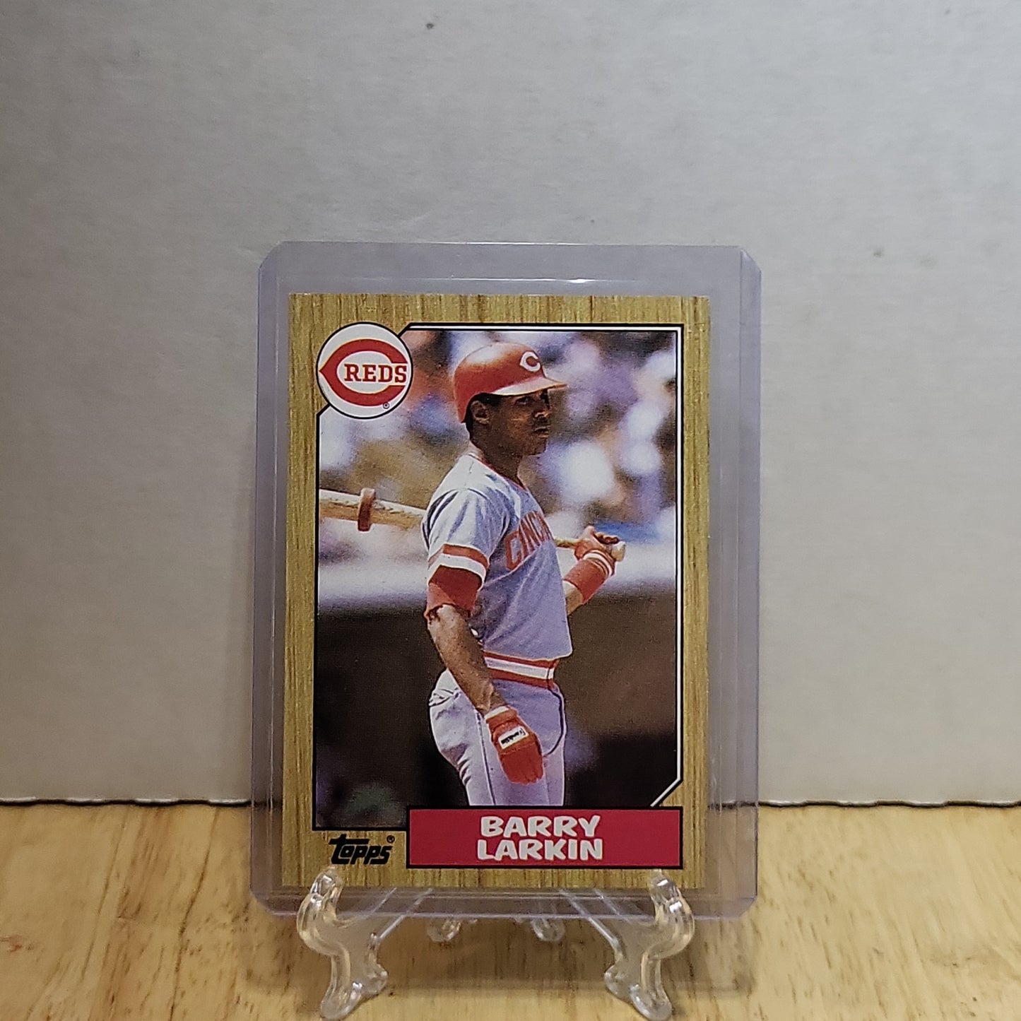 1987 Topps Barry Larkin #648