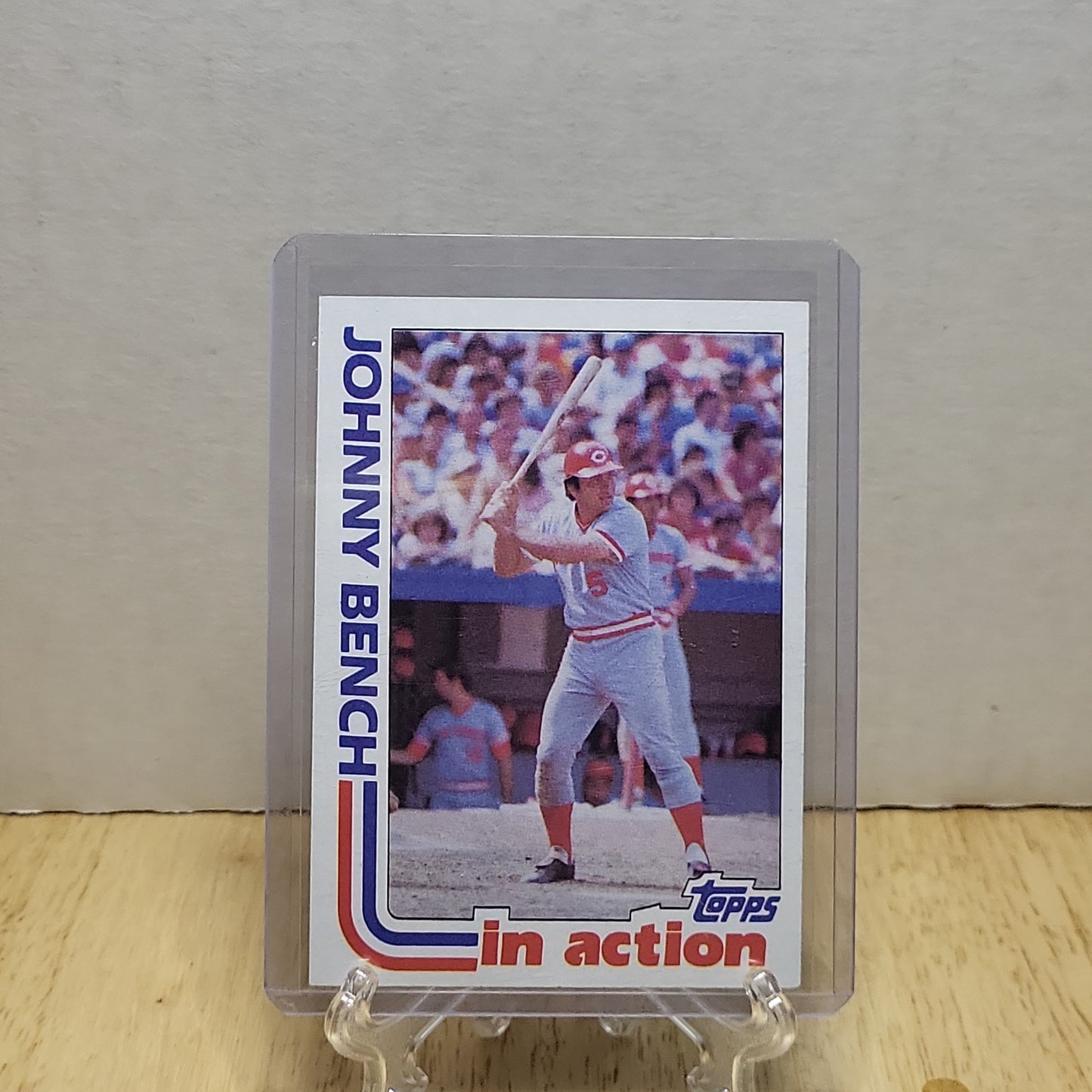 1982 Topps In Action Johnny Bench #401