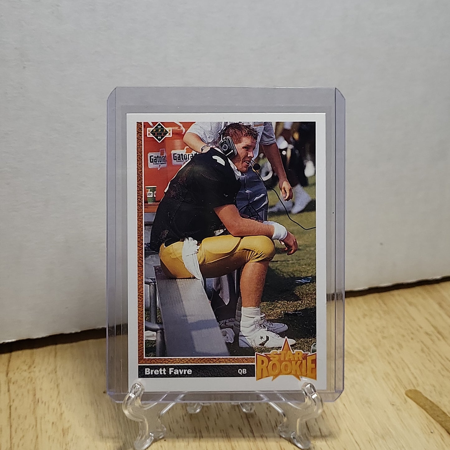 1991 Upper Deck Star Rookie Brett Favre #13