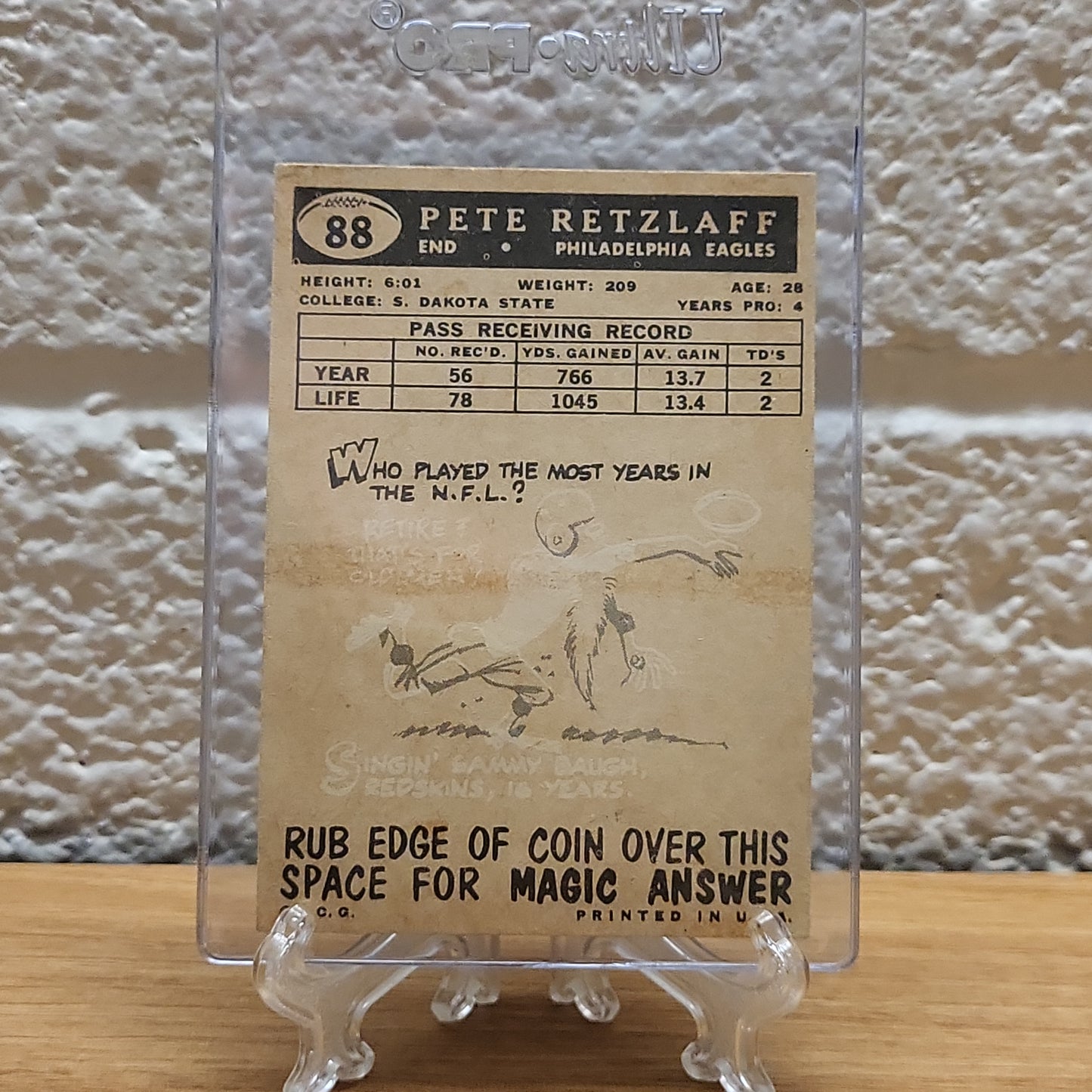 1959 Topps Pete Retzlaff #88