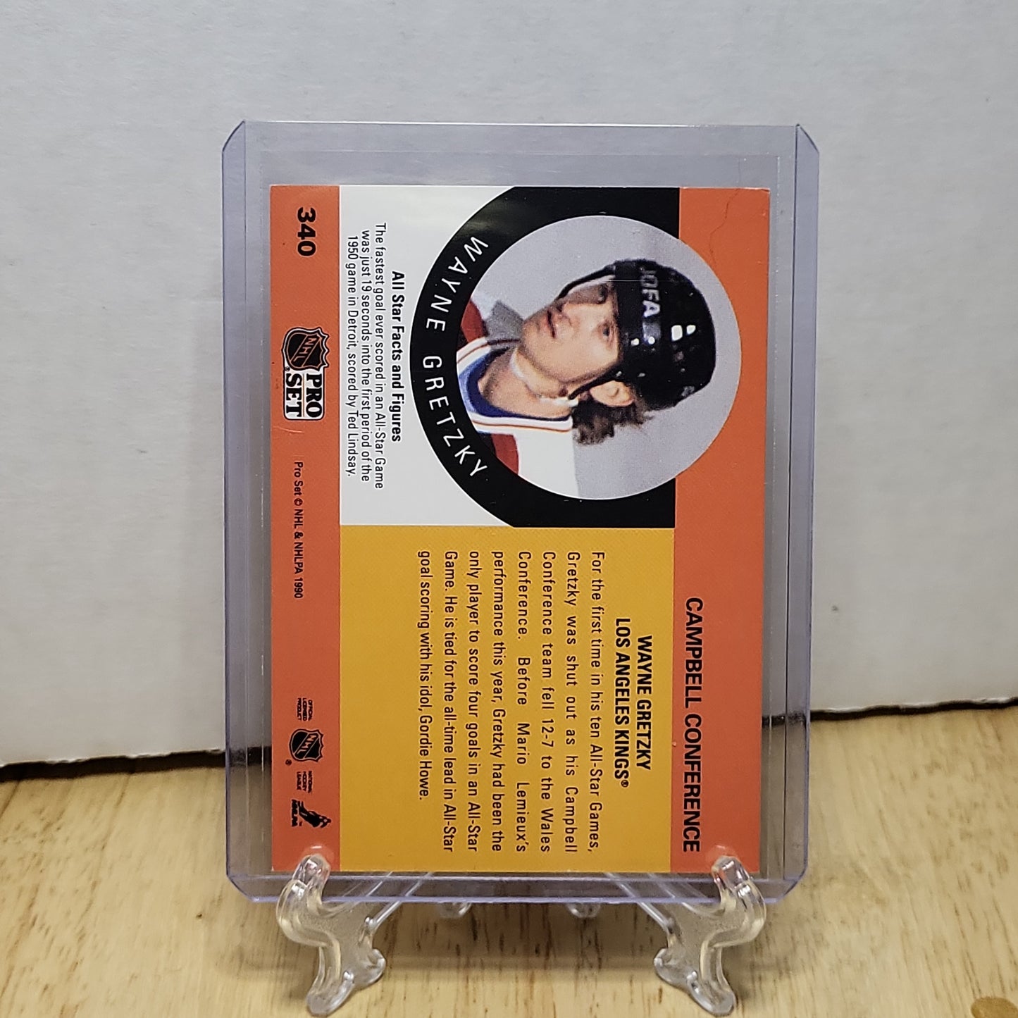 1990 Pro Set Wayne Gretzky #340