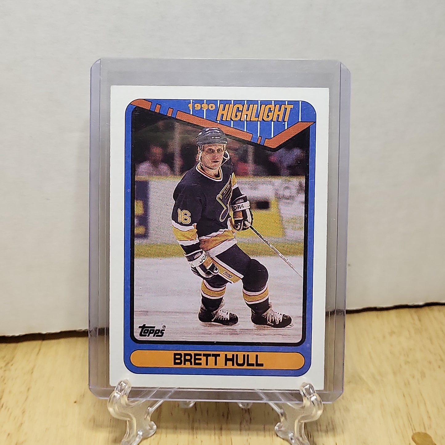 1990 Topps Brett Hull #4