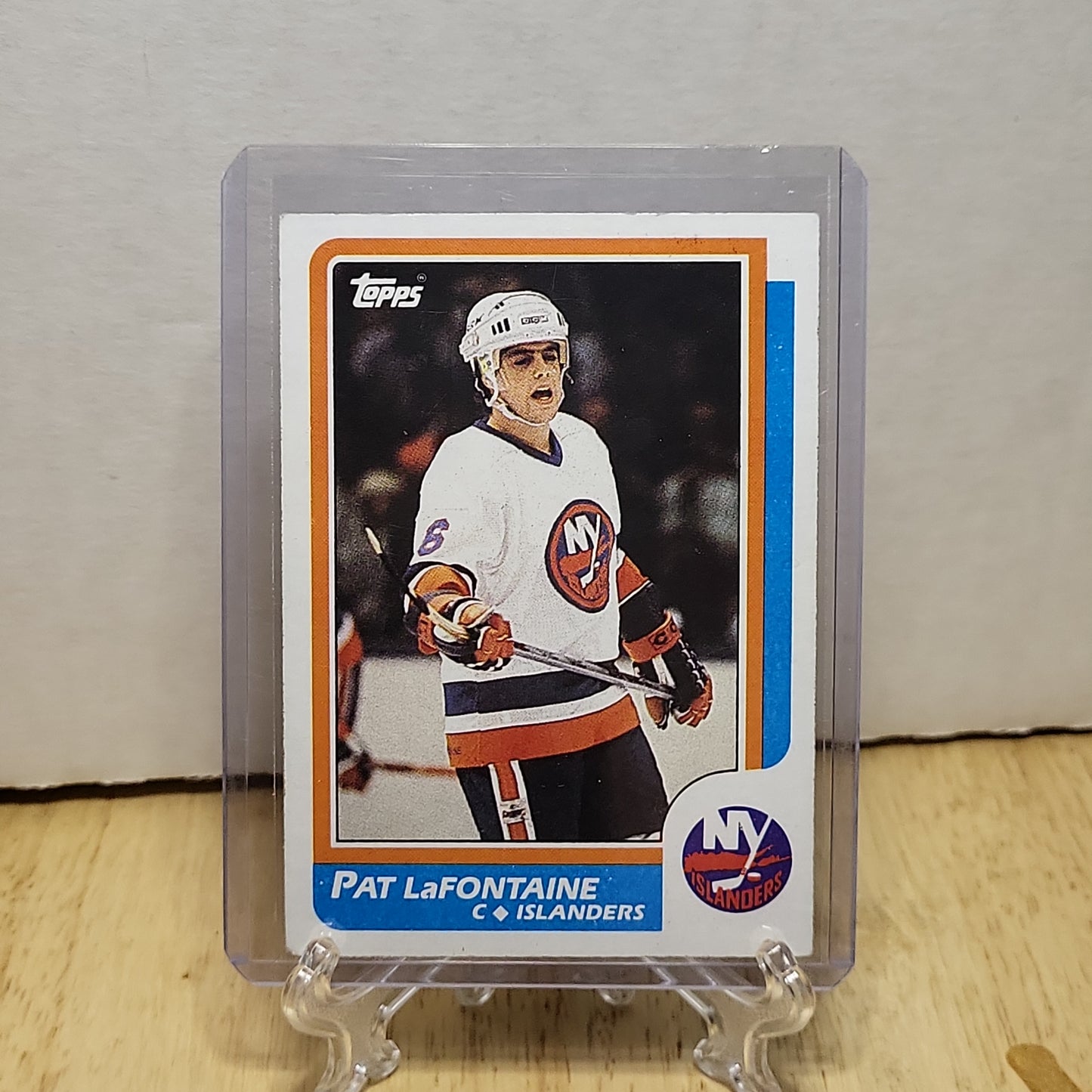 1986 Topps Pat LaFontaine #2