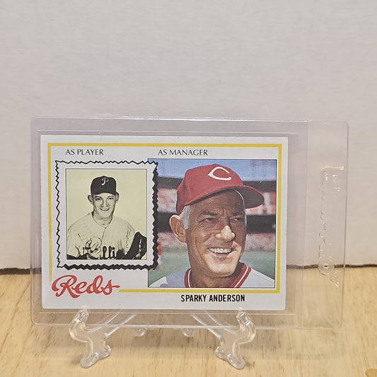 1978 Topps #401 Sparky Anderson