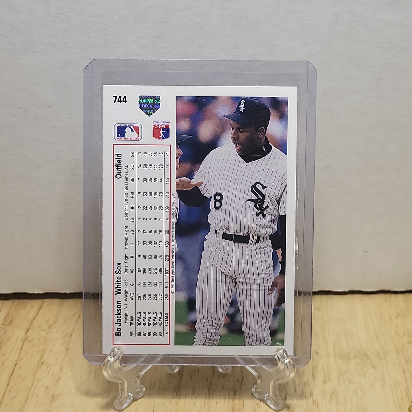 1991 Upper Deck Bo Jackson #744