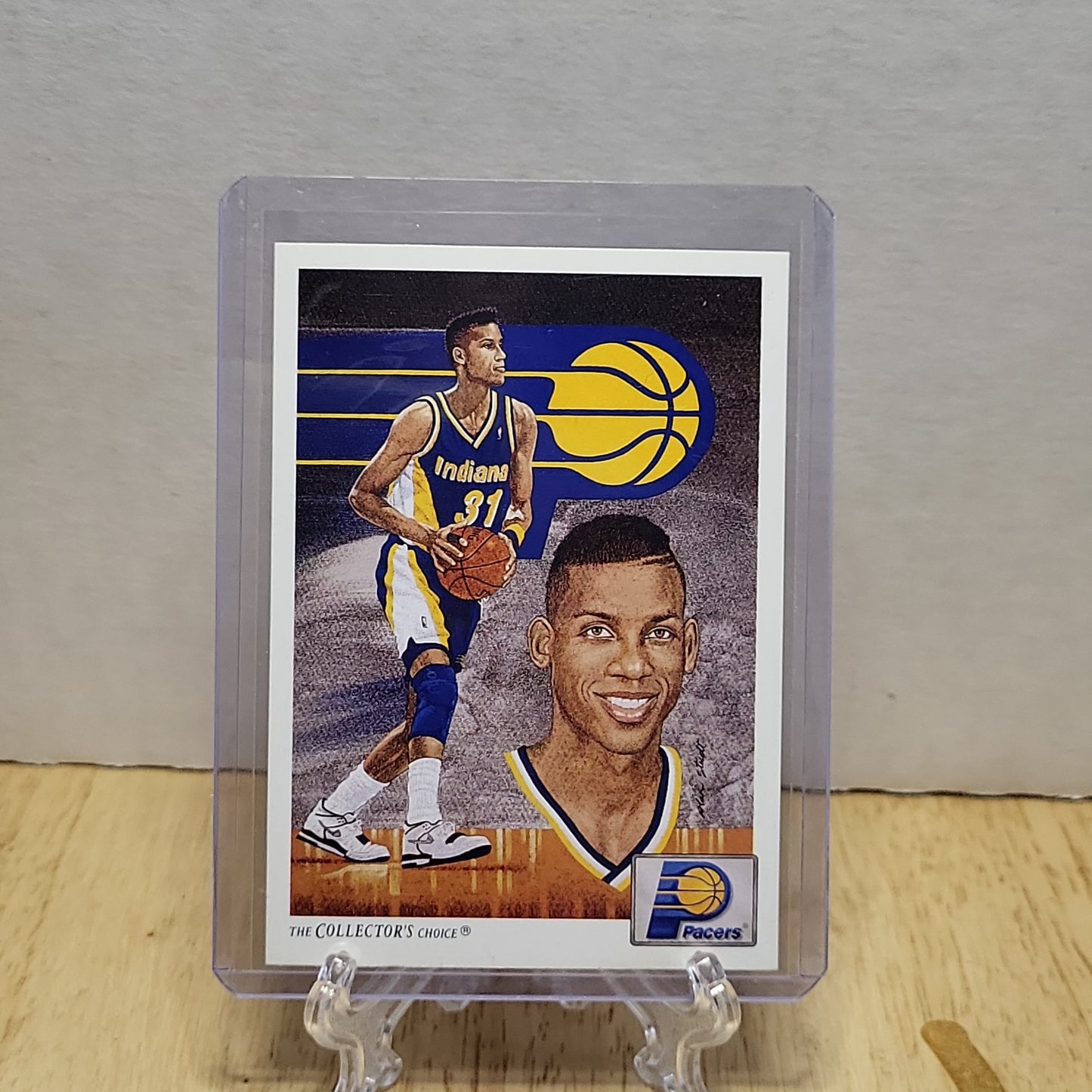 1991 Upper Deck Collector's Choice Reggie Miller #90