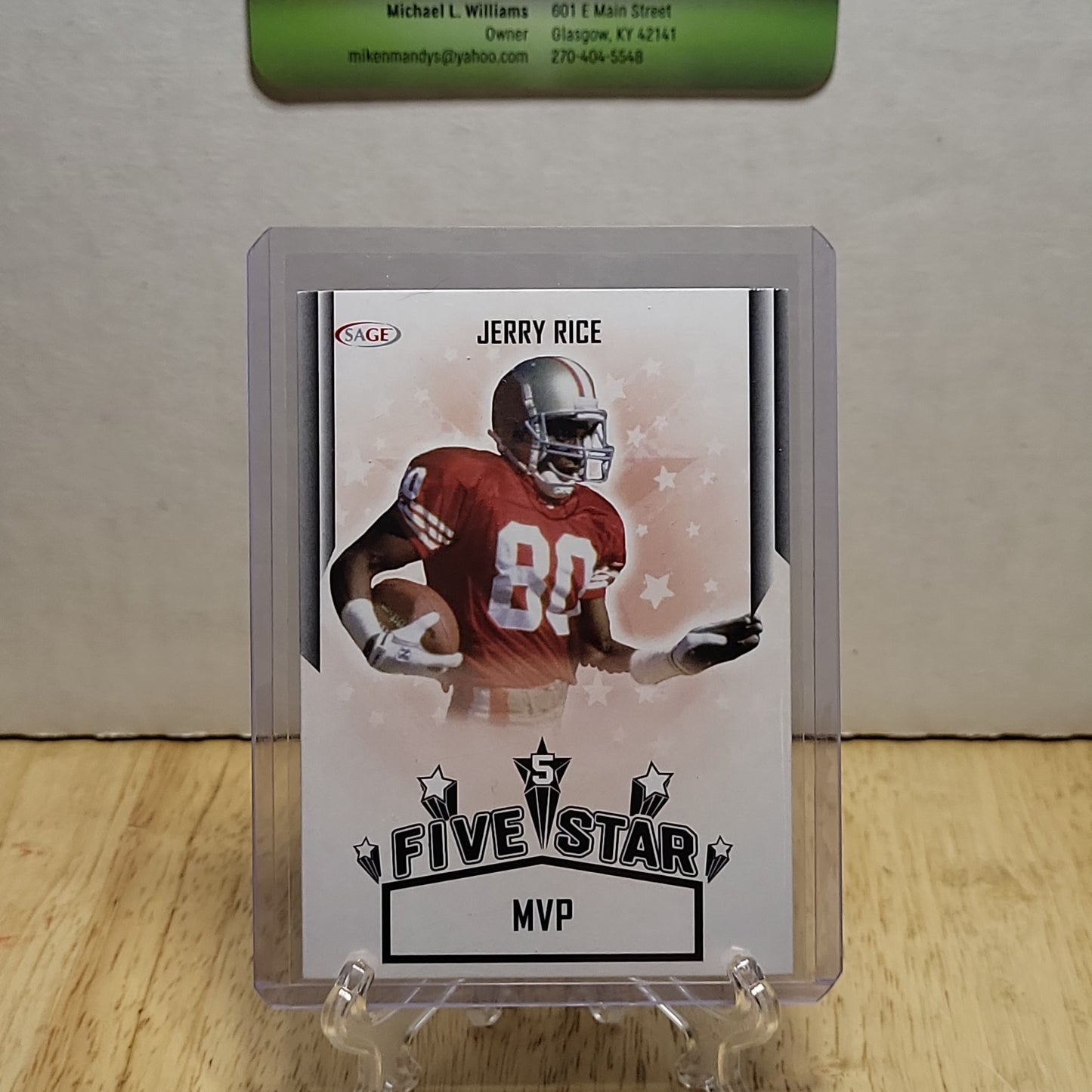 2023 SAGE Five Star Jerry Rice Set #1-5