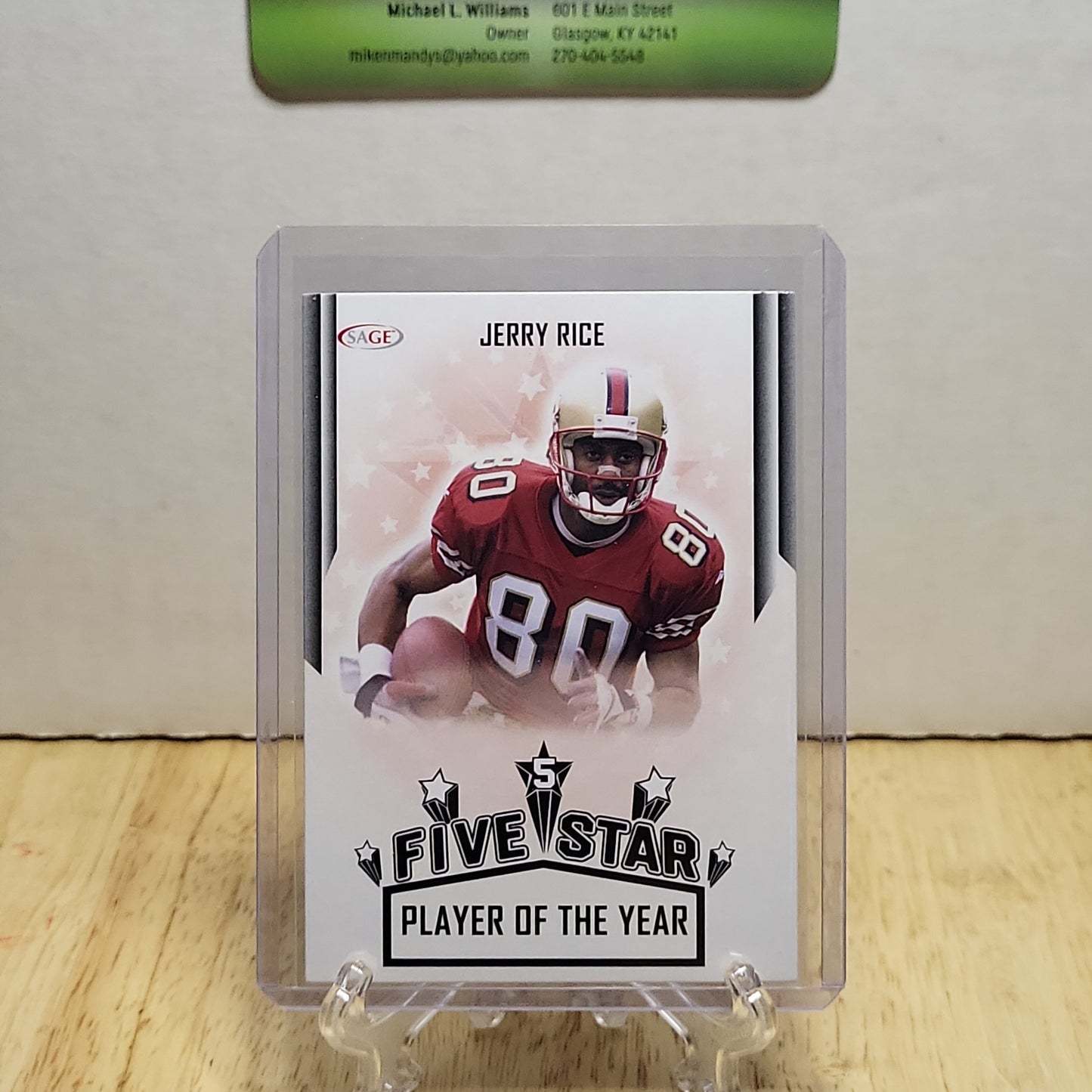 2023 SAGE Five Star Jerry Rice Set #1-5