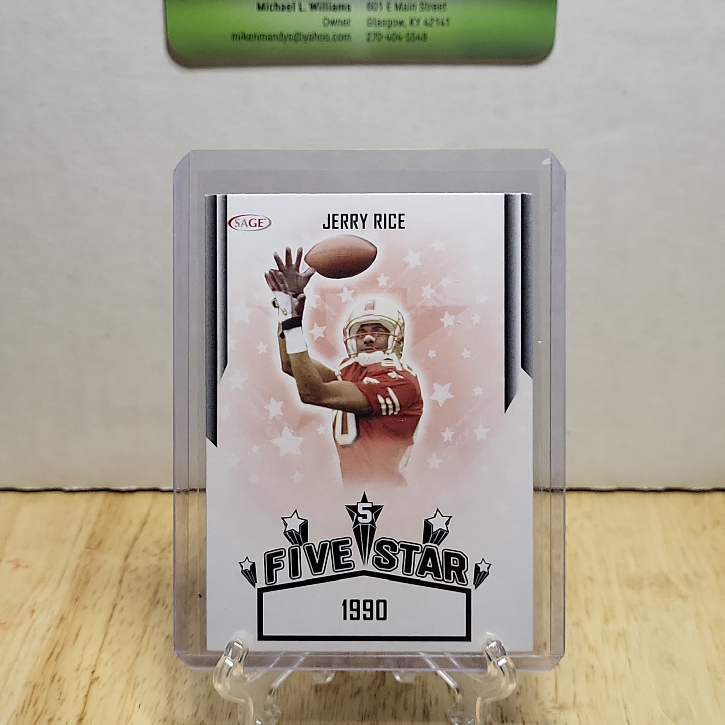 2023 SAGE Five Star Jerry Rice Set #1-5