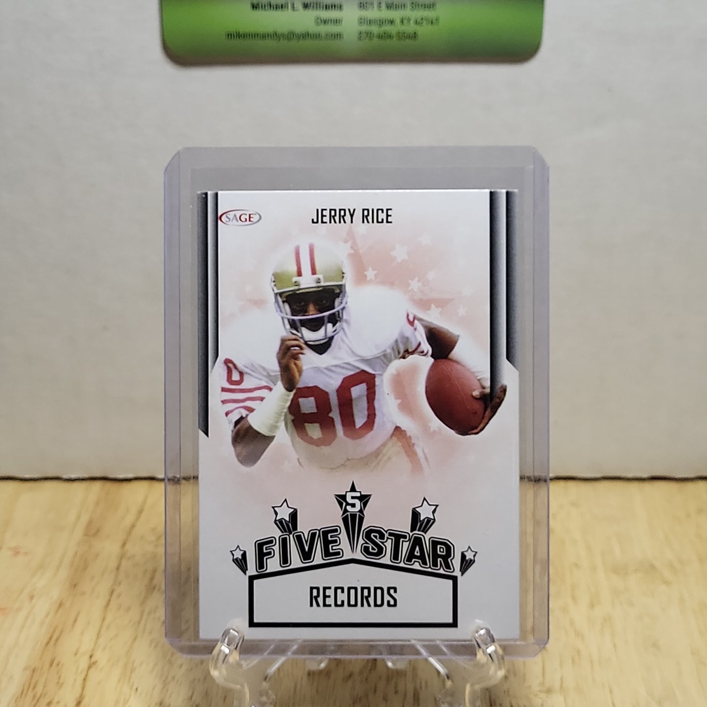 2023 SAGE Five Star Jerry Rice Set #1-5