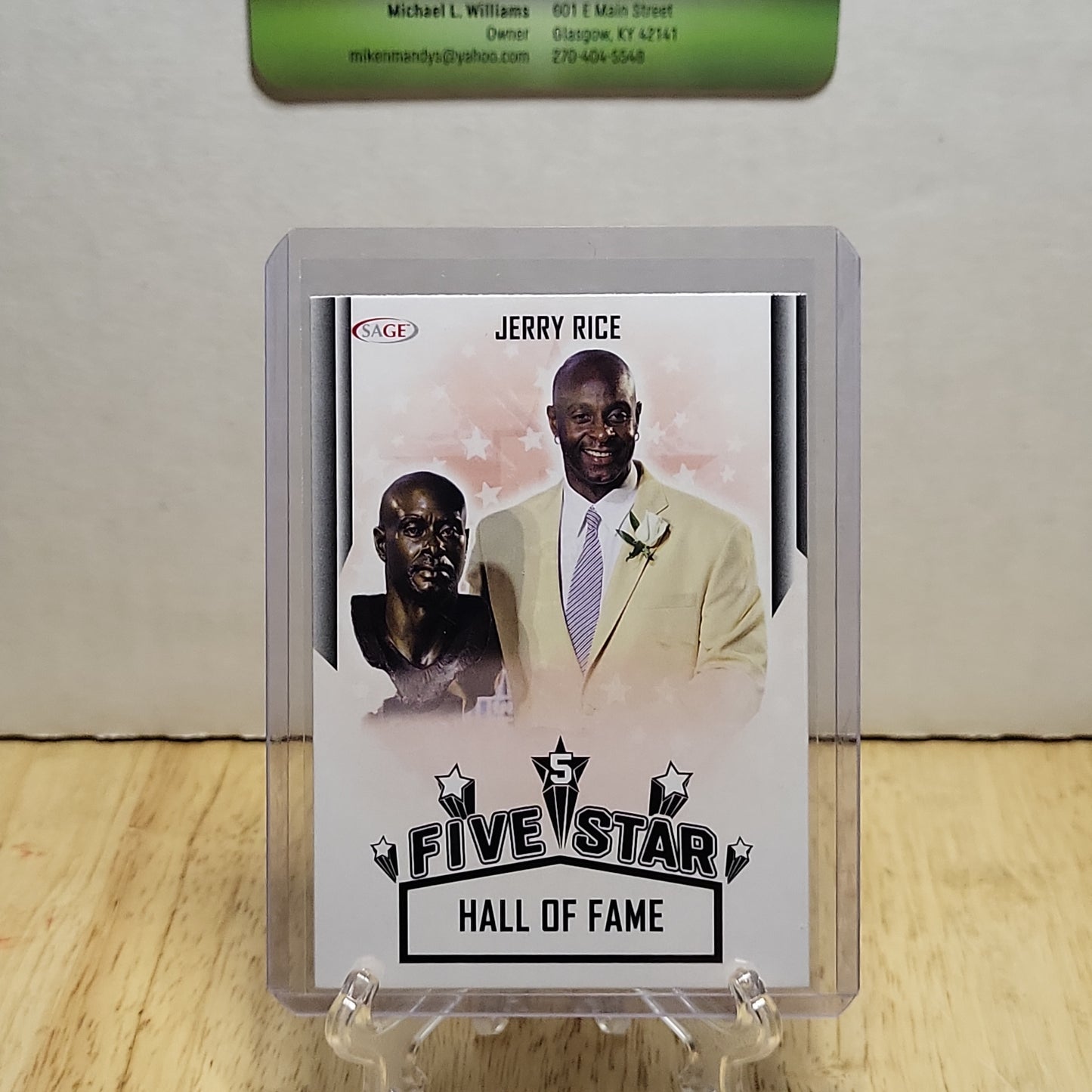 2023 SAGE Five Star Jerry Rice Set #1-5