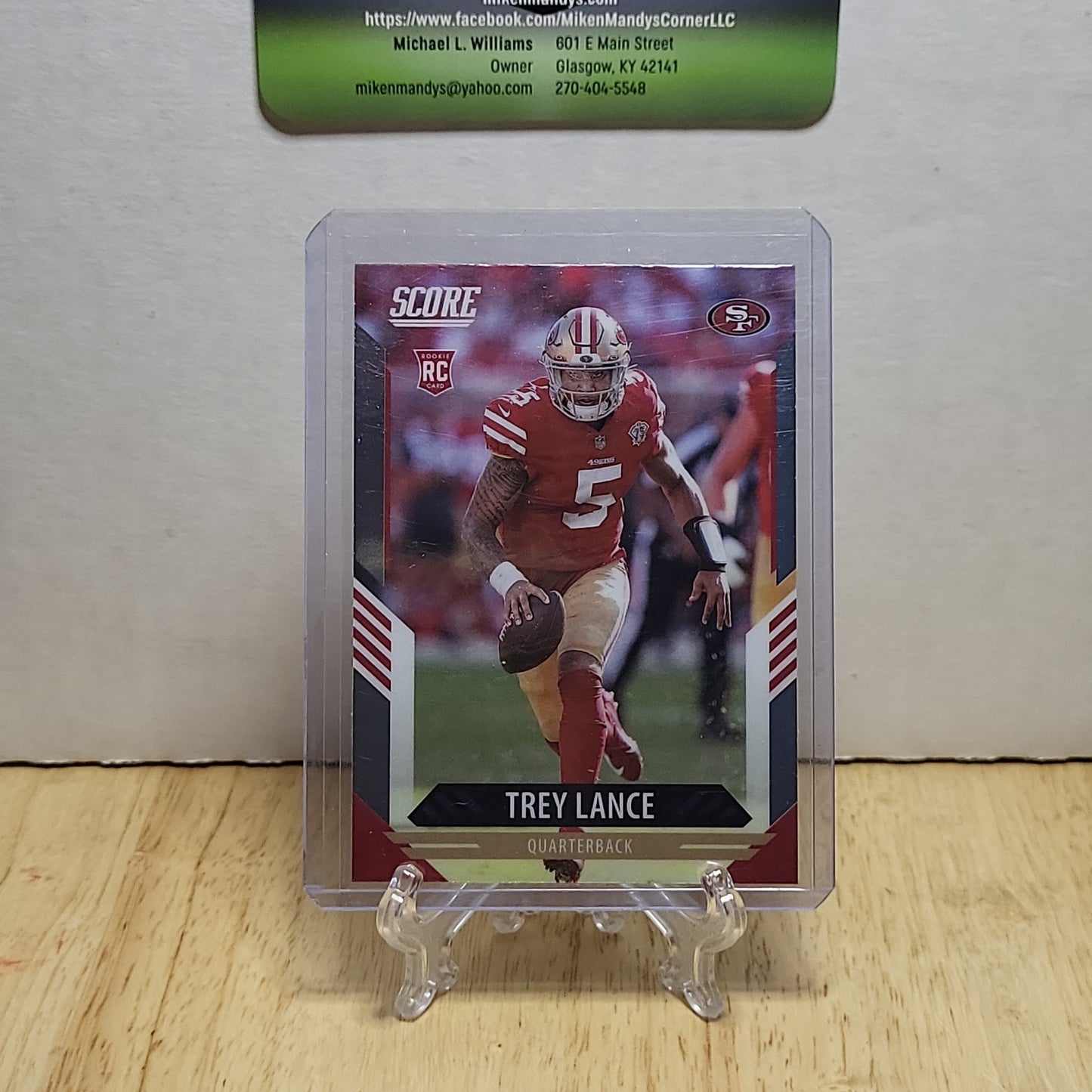 2021 Chronicles Score #404 Trey Lance RC
