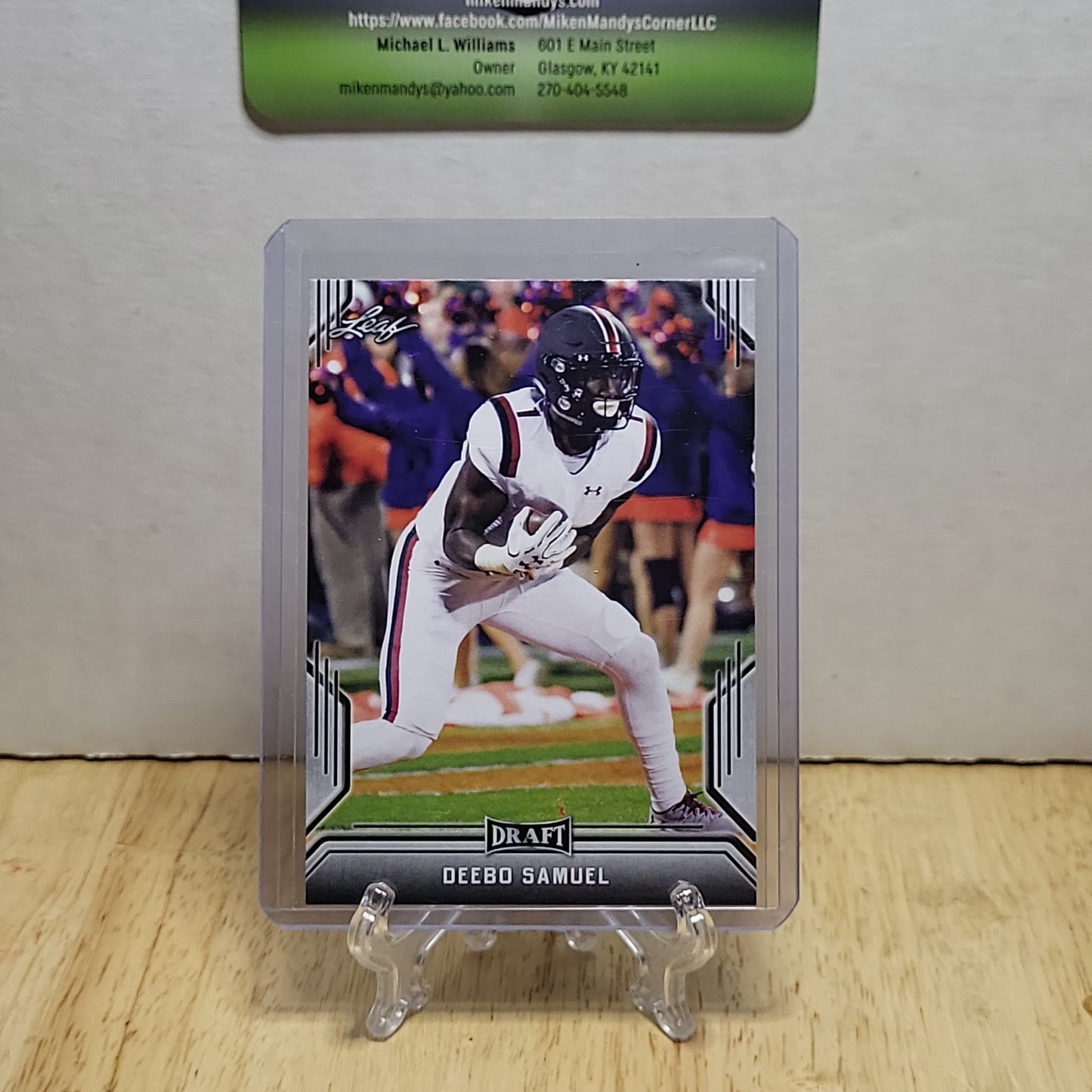 2019 Leaf Draft #19 Deebo Samuel Rookie Card