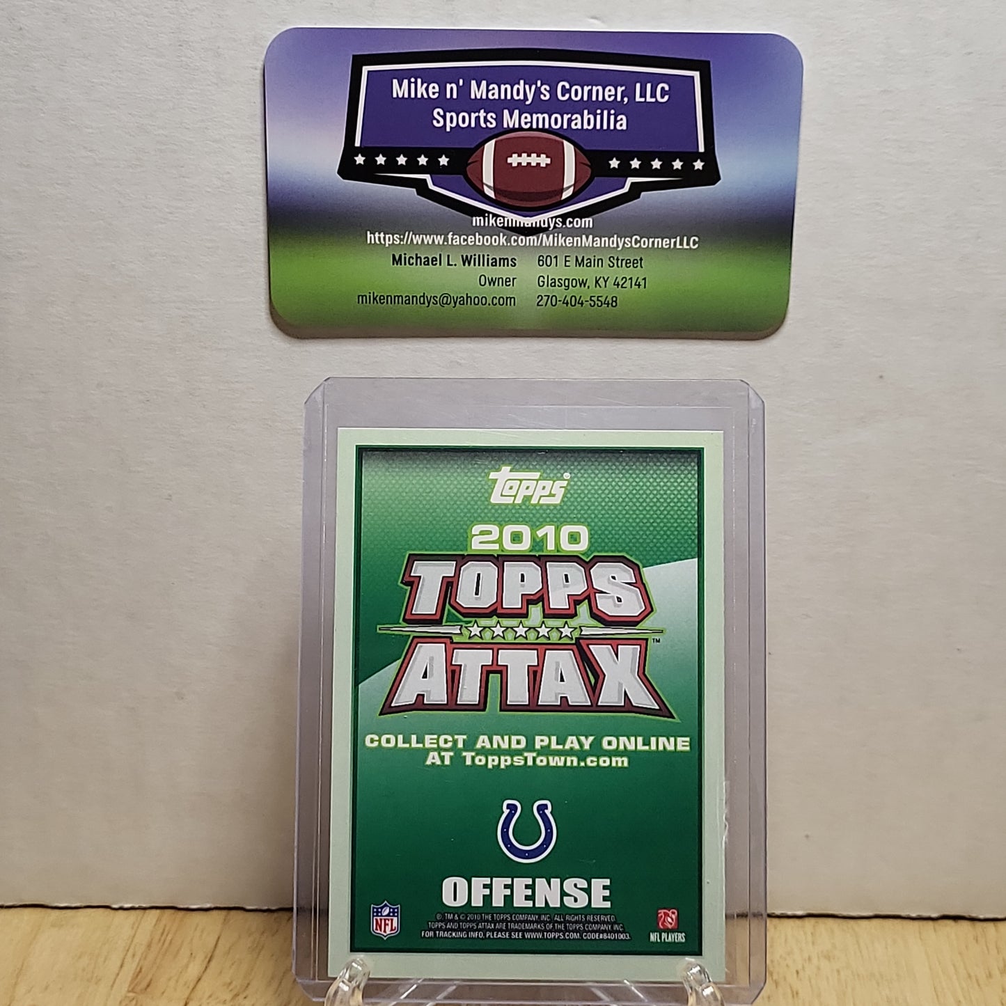 2010 Topps Attax Peyton Manning