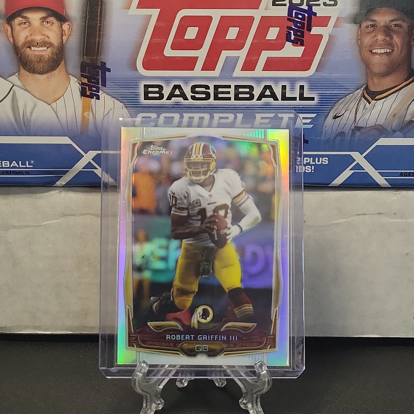 2014 Topps Chrome Silver Refractor RG3 #96