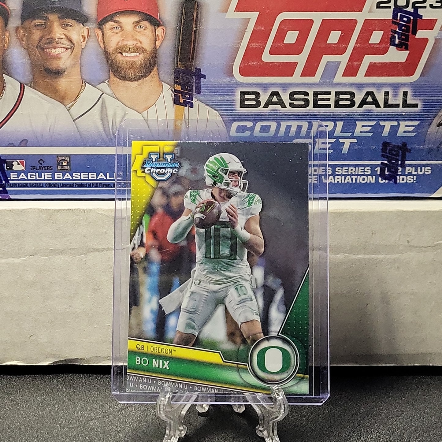 2023 Bowman Chrome University #159 Bo Nix