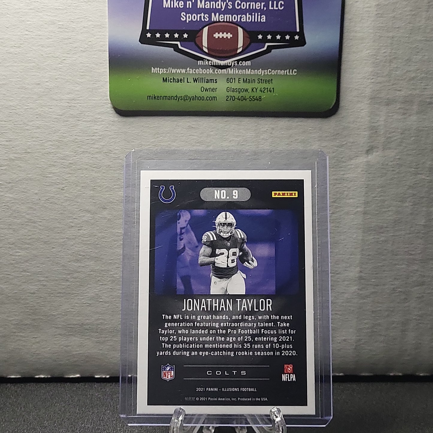 2021 Illusions #9 Jonathan Taylor Dots Parallel