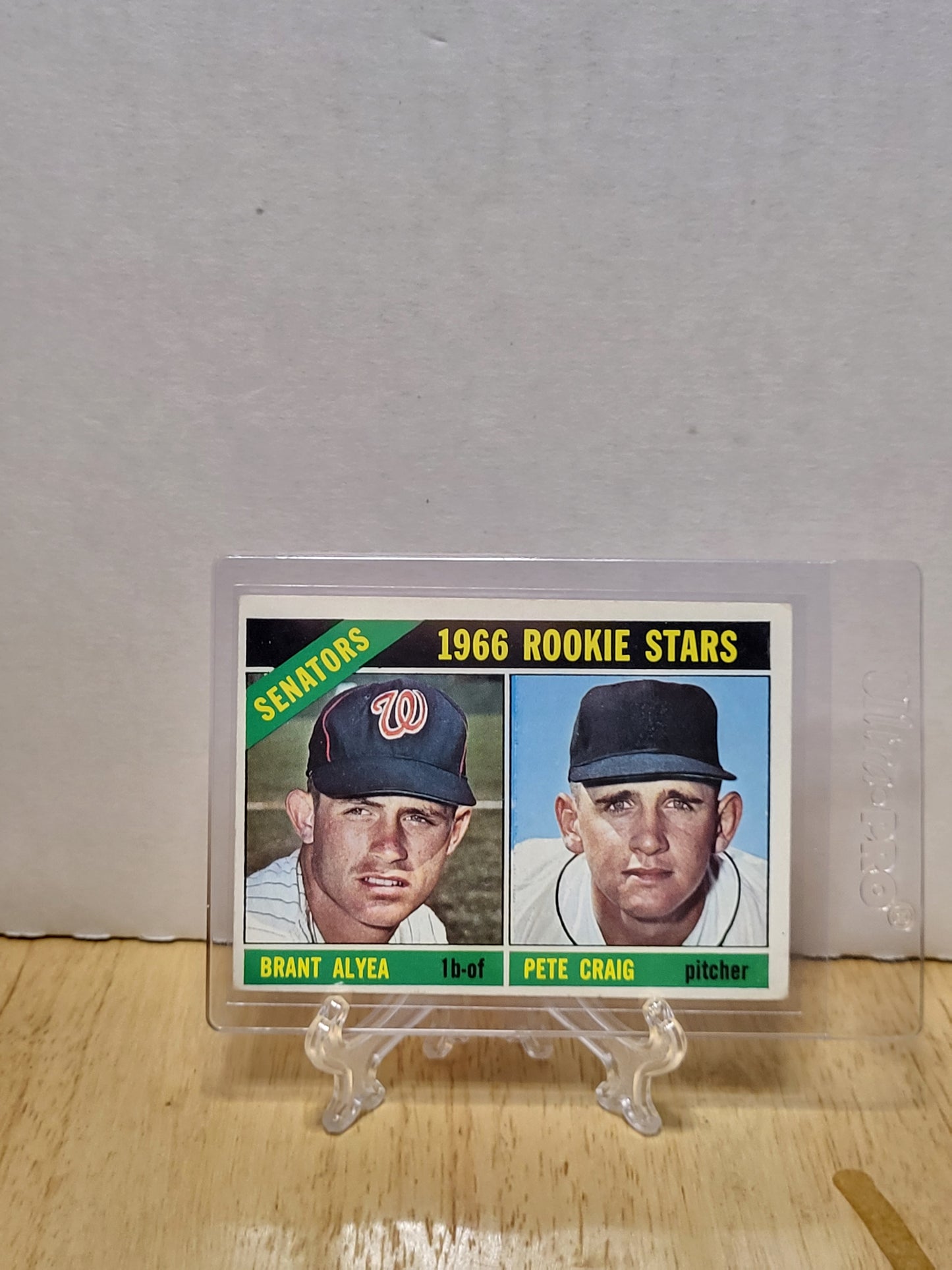 1966 Topps Senators Rookie Stars Brant Alyea/Pete Craig #11