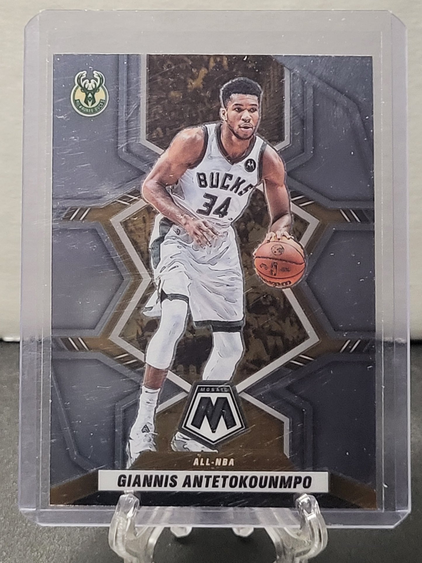 2021-22 Mosaic 281 Giannis Antetokounmpo All-NBA