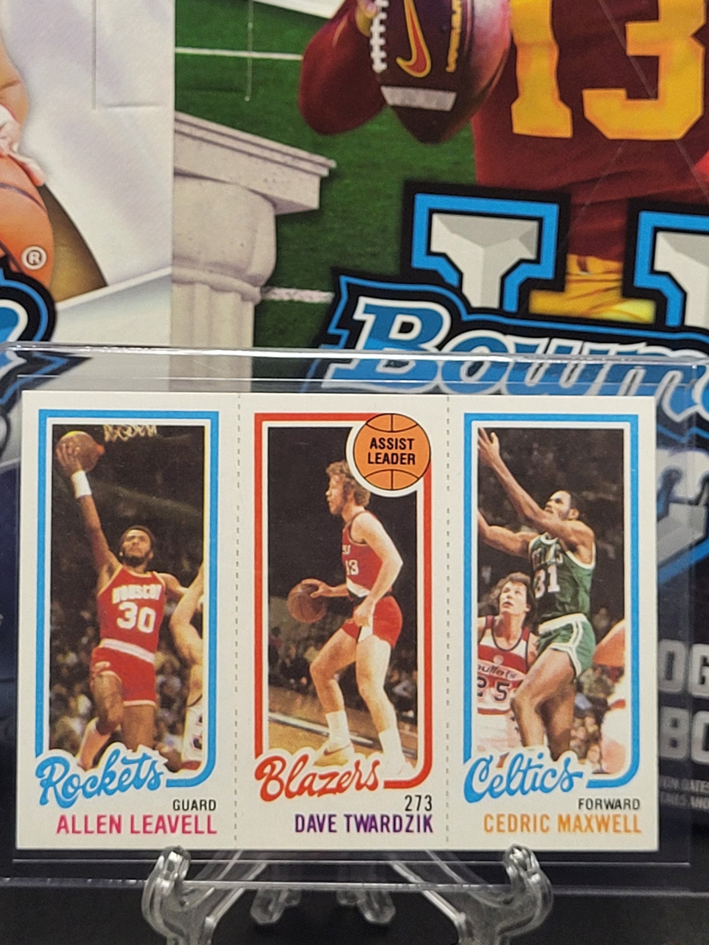 1980 Topps Allen Leavell/Dave Twardzik/Cedric Maxwell
