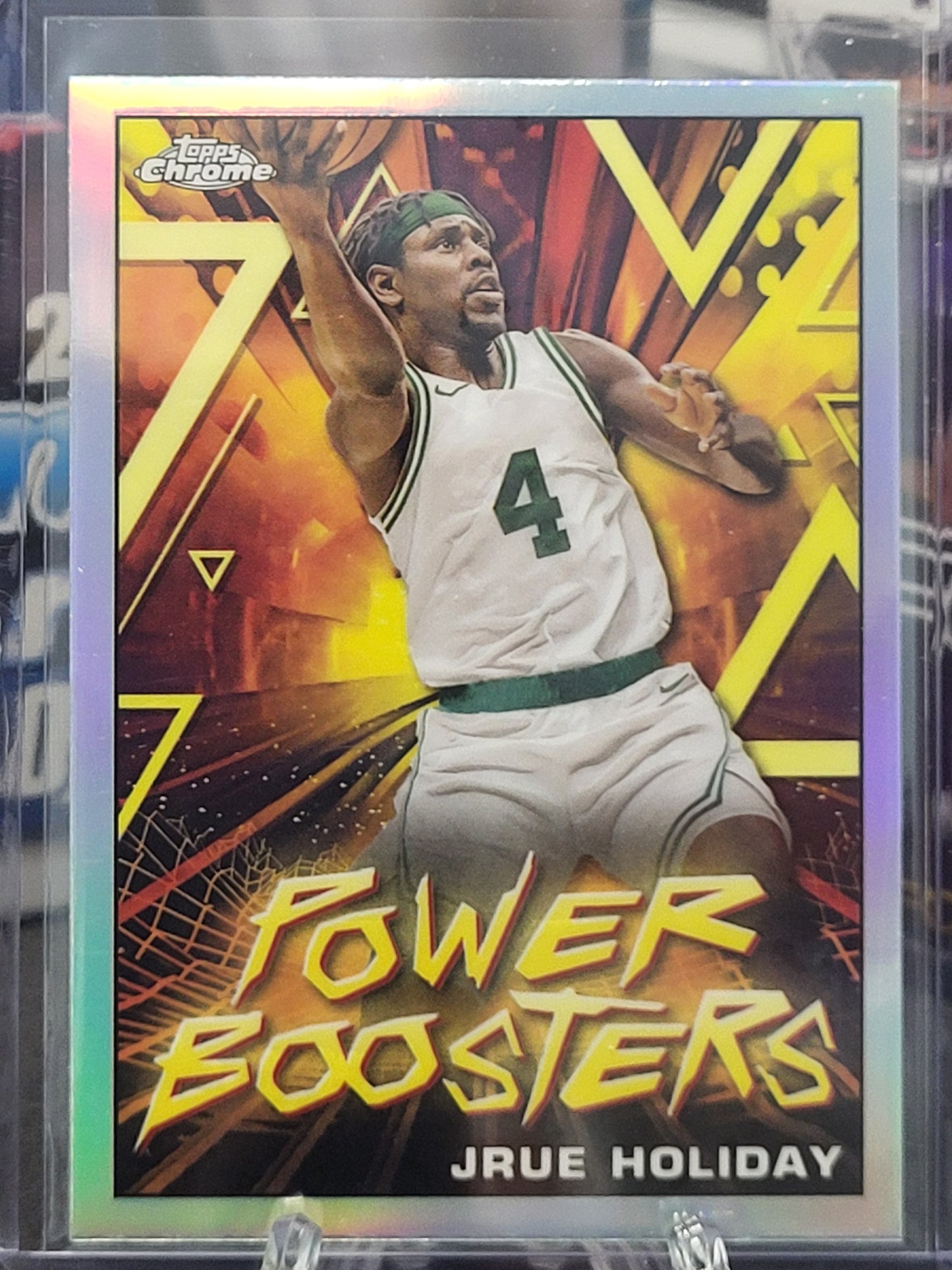 2023-24 Topps Chrome Power Boosters 10 Jrue Holiday