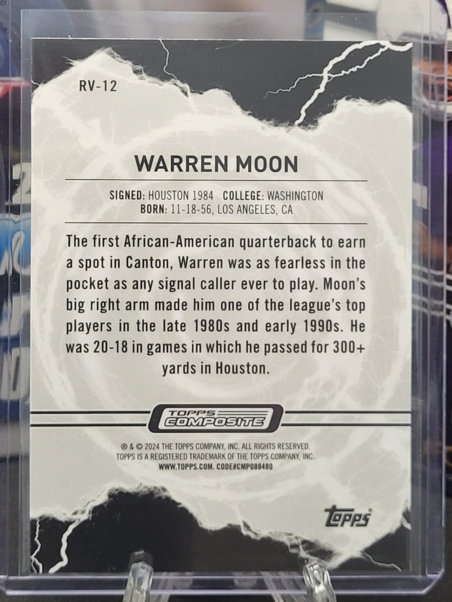 2023 Topps Composite Resurgence Voltaic 12 Warren Moon