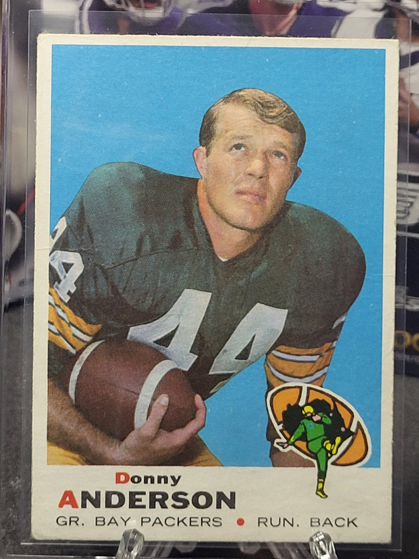 1969 Topps 237 Donny Anderson (Good to VG condition)