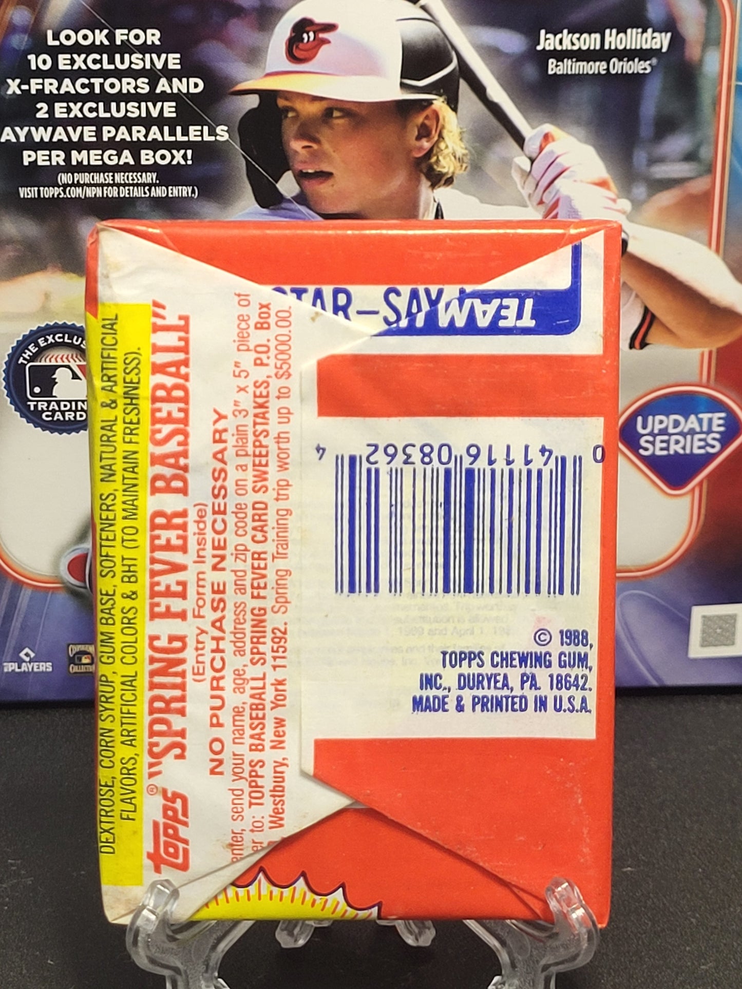 1988 Topps Baseball Wax Pack (15 cards)
