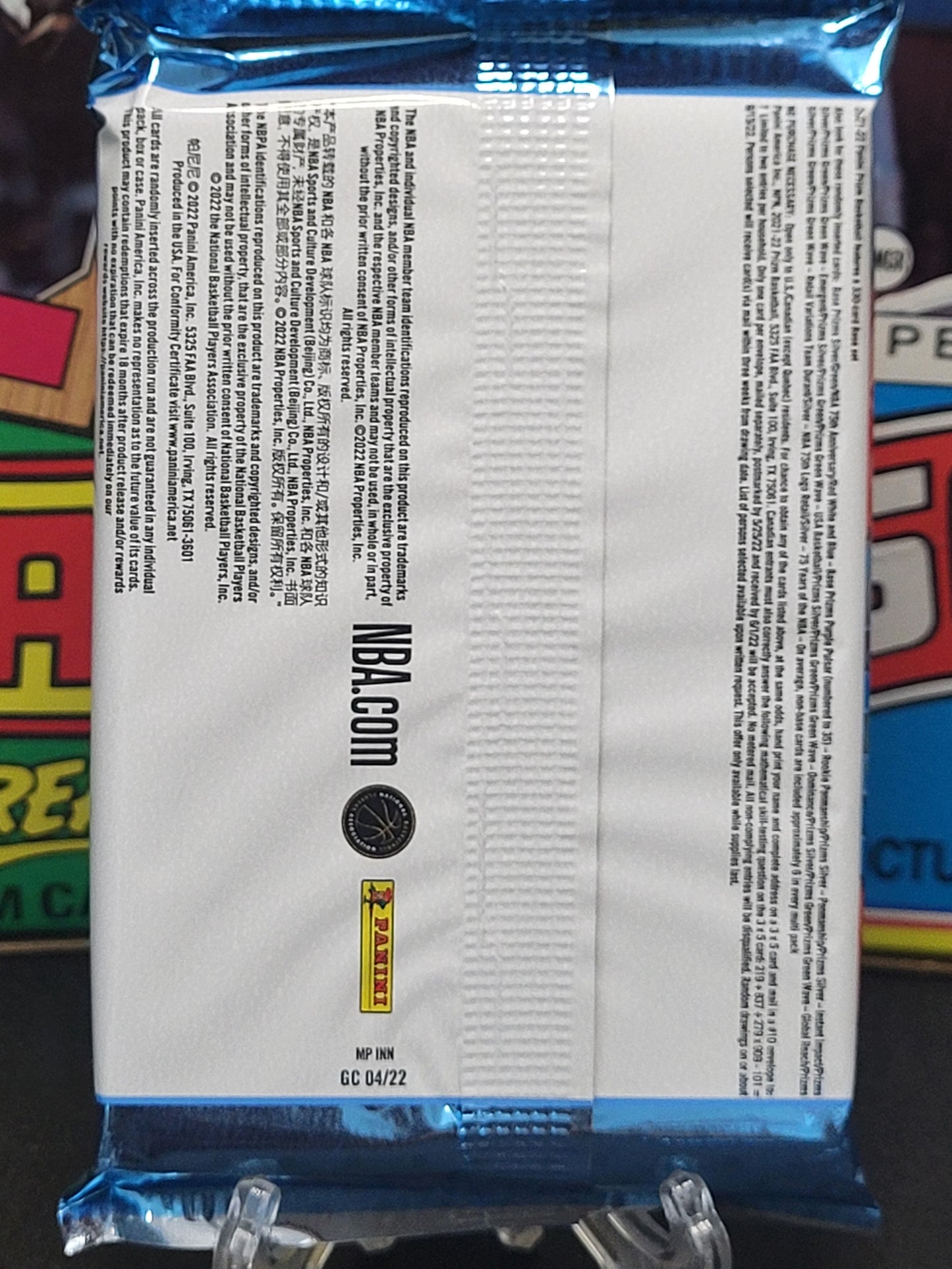 2021-22 Prizm Basketball Retail Value Pack (12 cards)