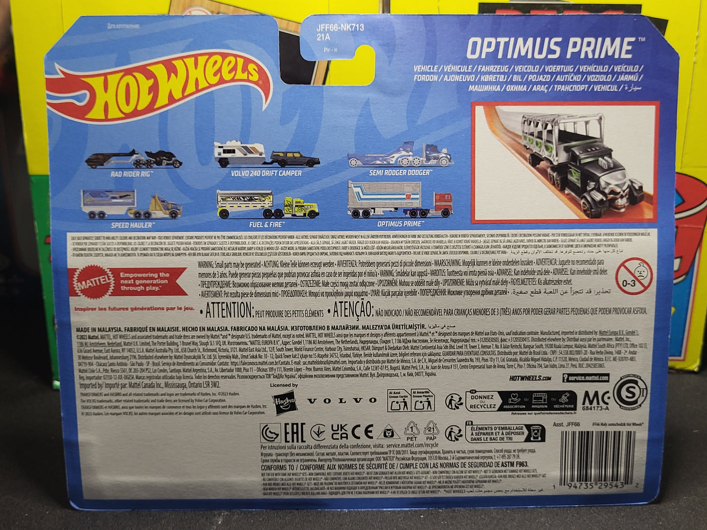 2024 Hot Wheels Optimus Prime (Track Fleet)