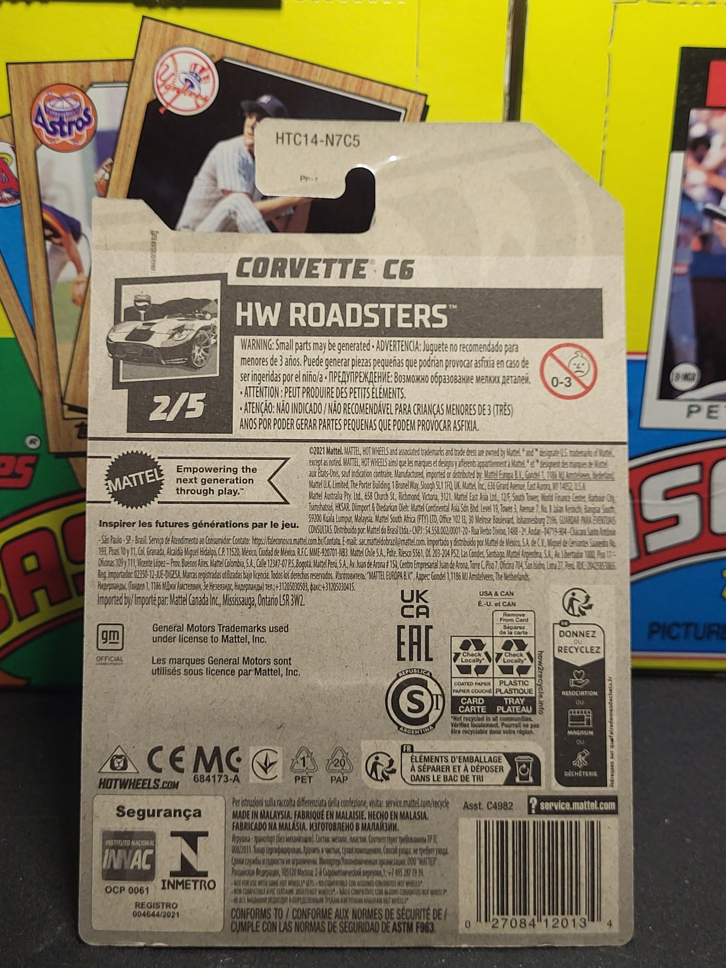 2024 Hot Wheels Corvette C6 (HW Roadsters) 40/250