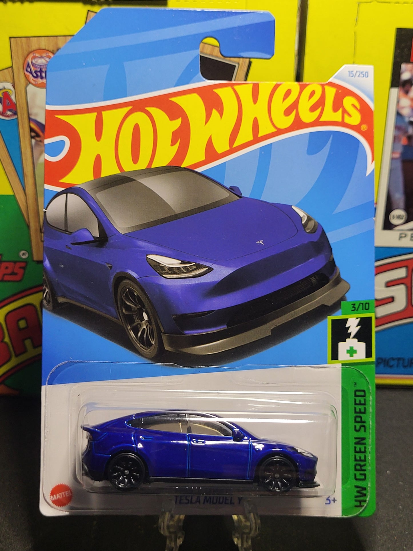 2024 Hot Wheels Tesla Model Y (HW Green Speed) 15/250