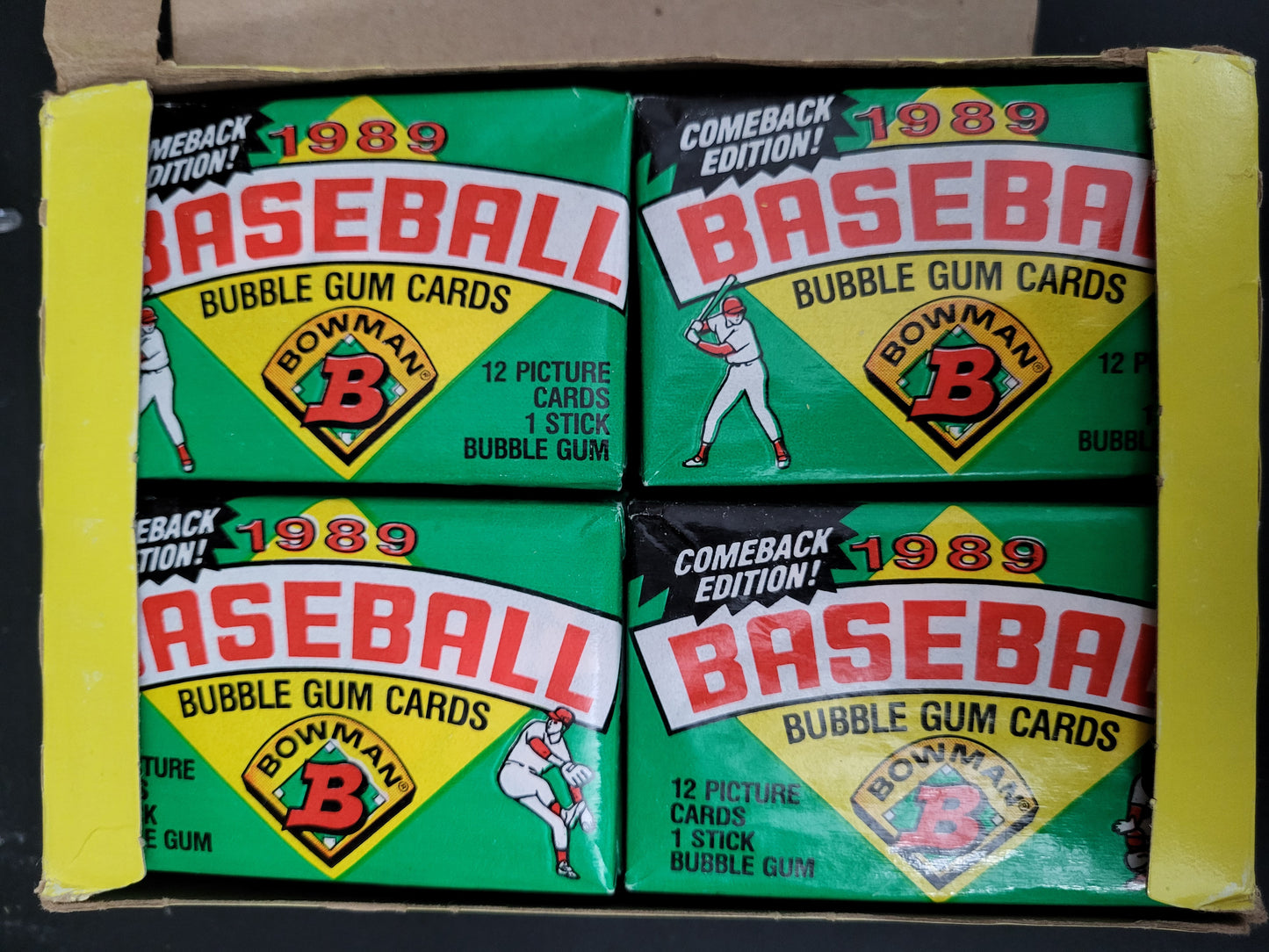 1989 Bowman Baseball Wax Pack (12 cards)