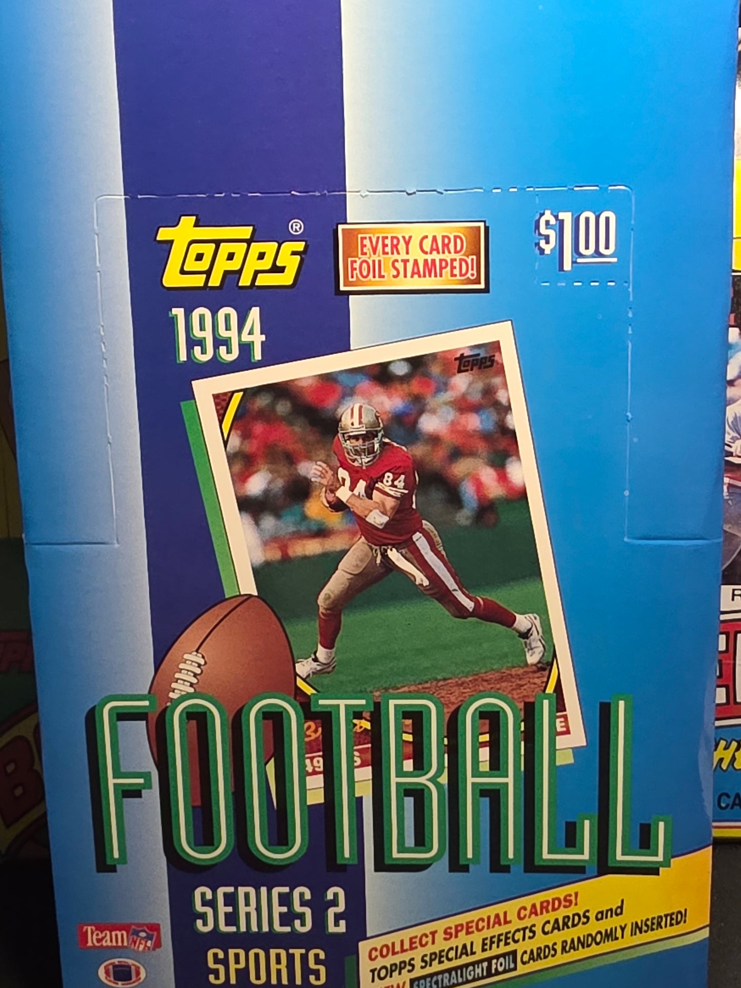 1994 Topps Football Series 2 Pack (12 cards)