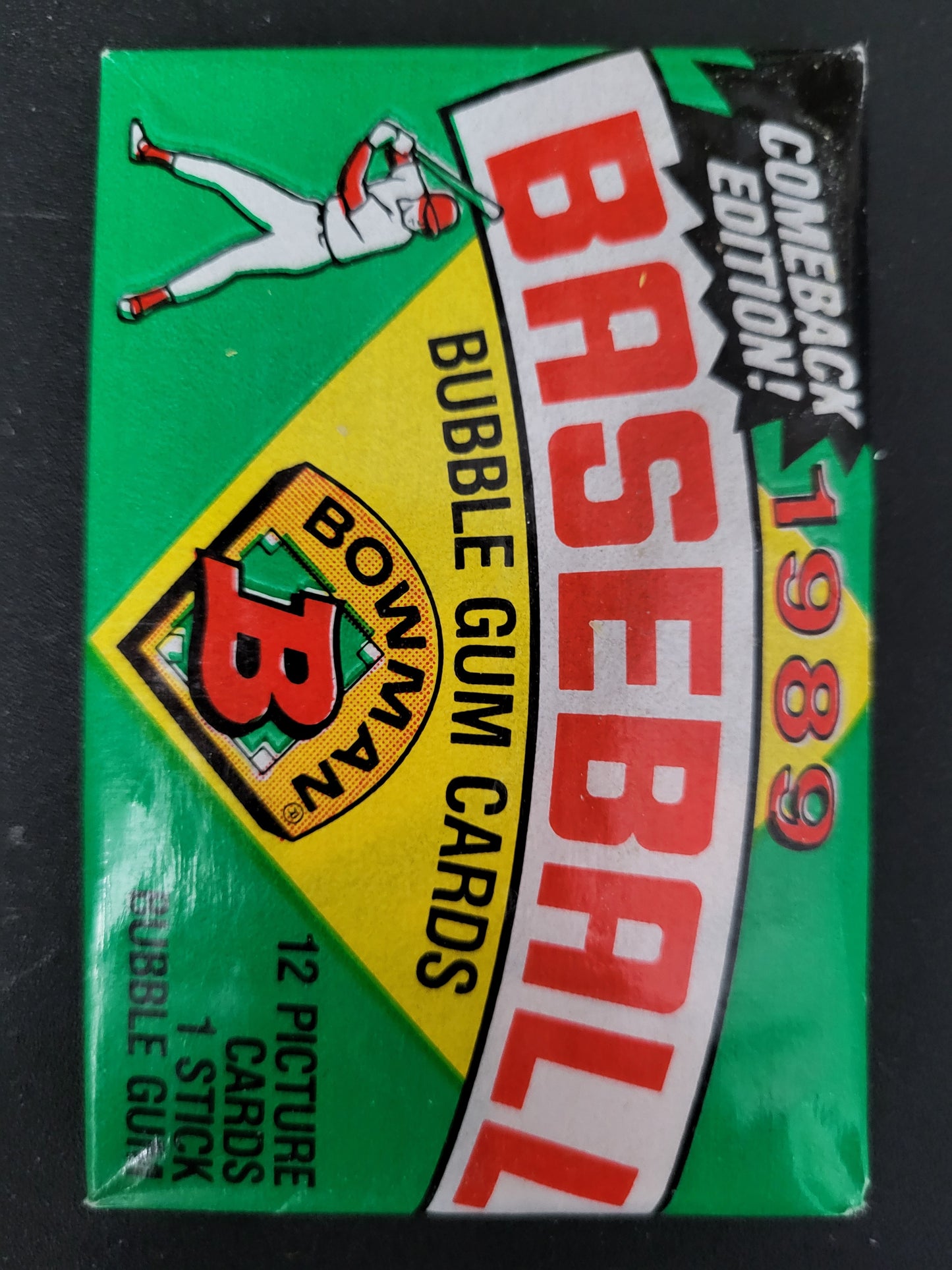 1989 Bowman Baseball Wax Pack (12 cards)