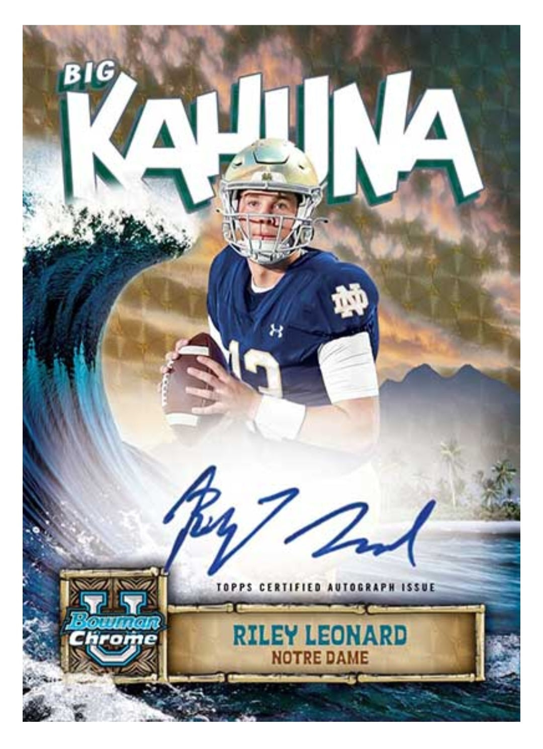2024 Bowman University Chrome Football Hobby Pack