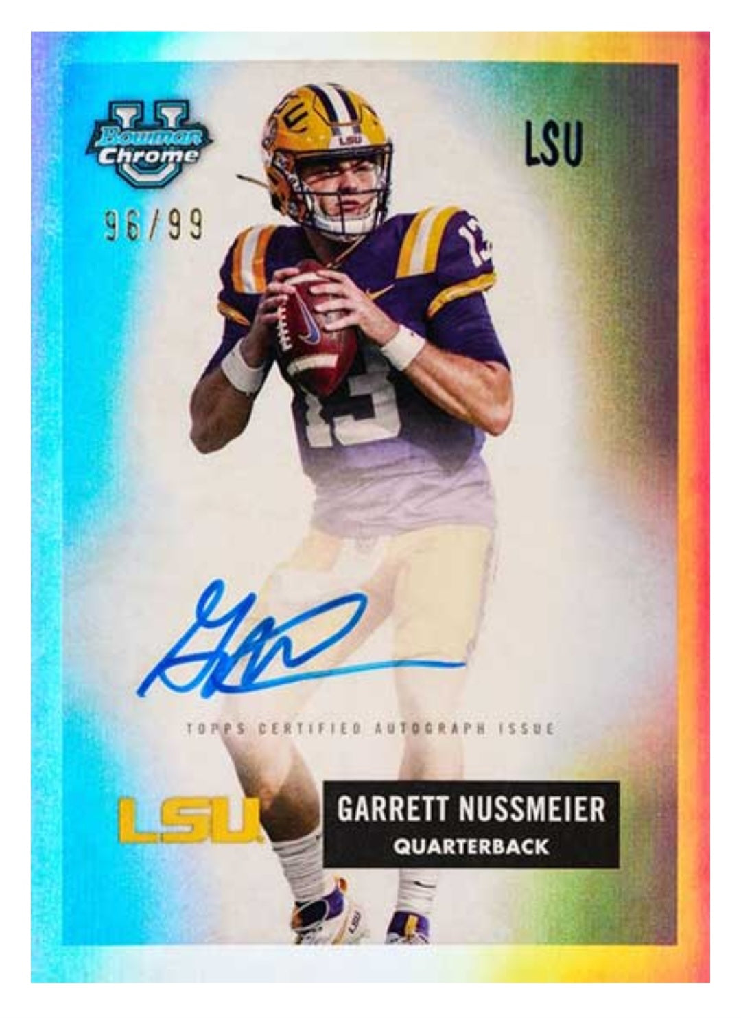 2024 Bowman University Chrome Football Hobby Pack