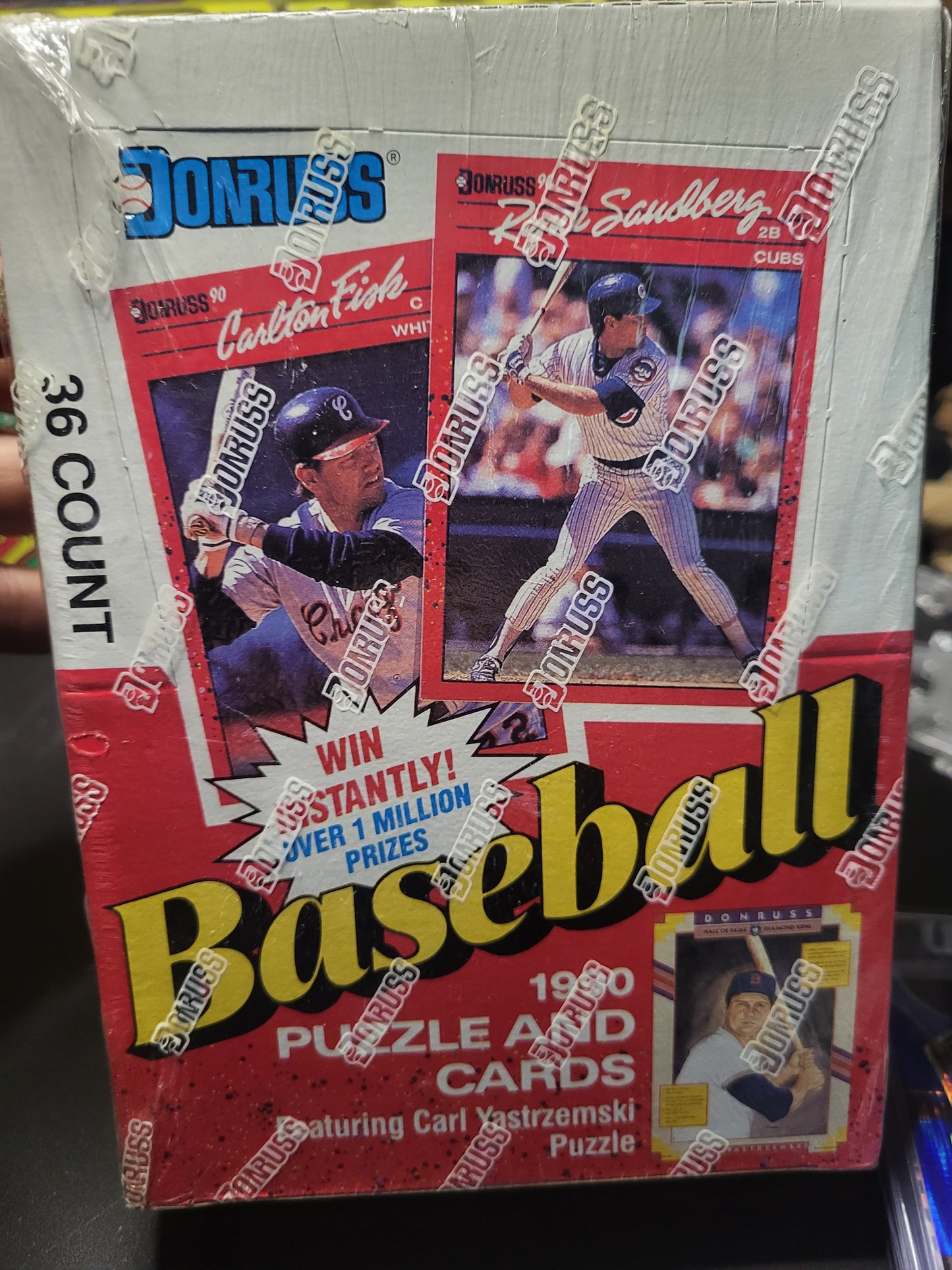 1990 Donruss Baseball Wax Pack (16 cards)