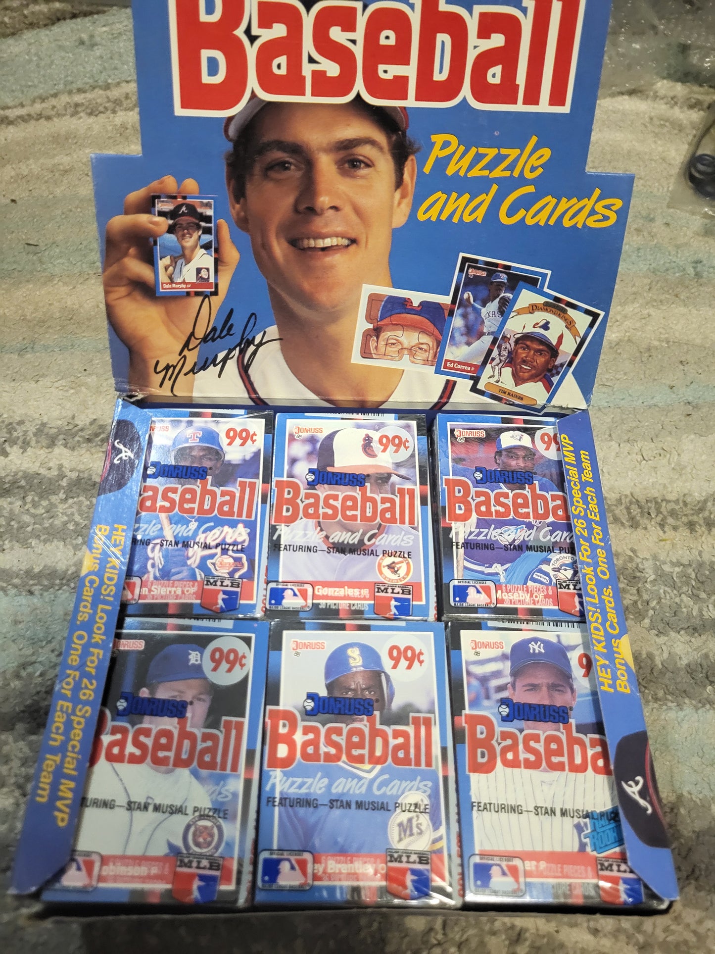 1988 Donruss Baseball Jumbo Pack (36 cards)