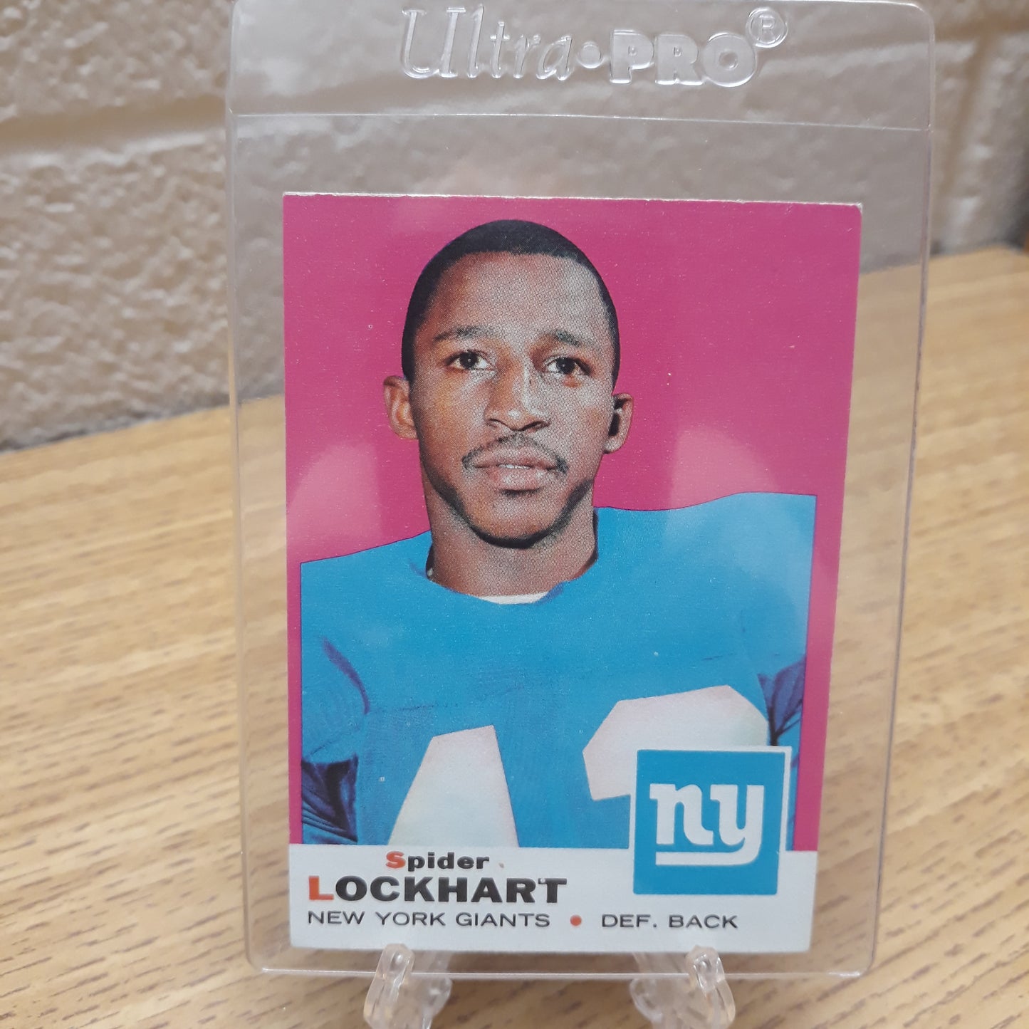 1969 Topps Football Spider Lockhart