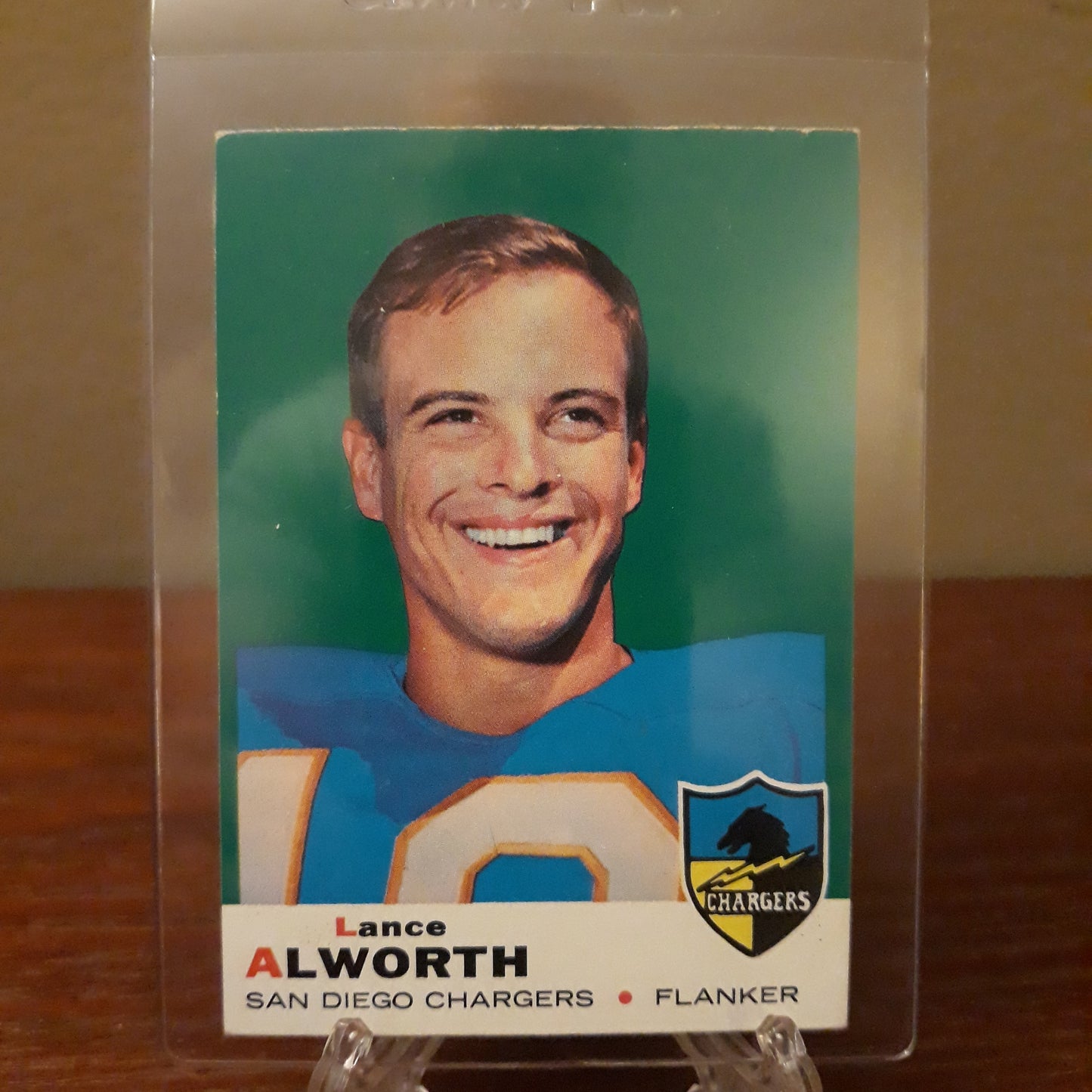1969 Topps Football Lance Alworth #69