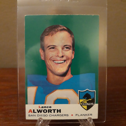 1969 Topps Football Lance Alworth #69