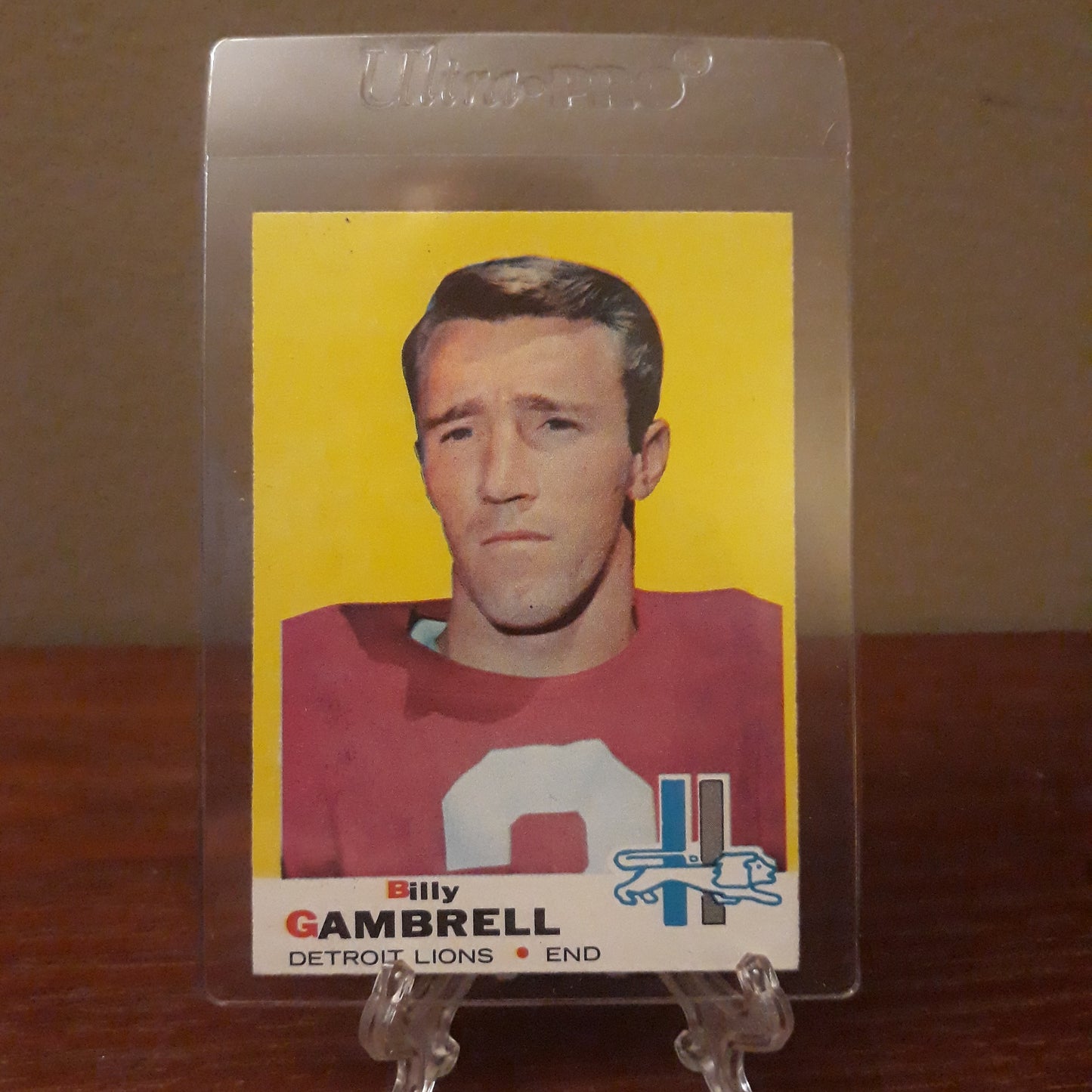 1969 Topps Football Billy Gambrell #101