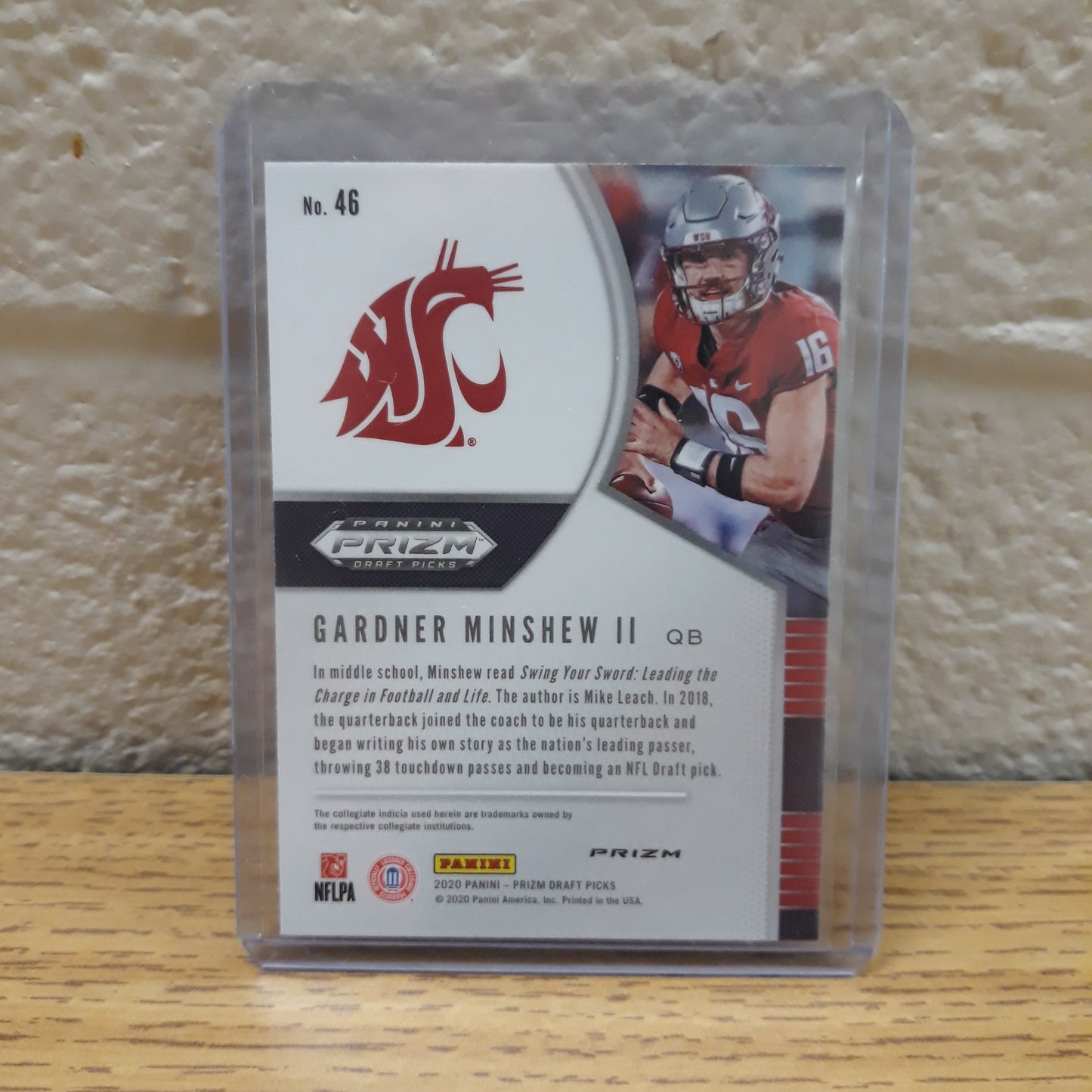 2020 Prizm Draft Picks Gardner Minshew Pink Pulsar