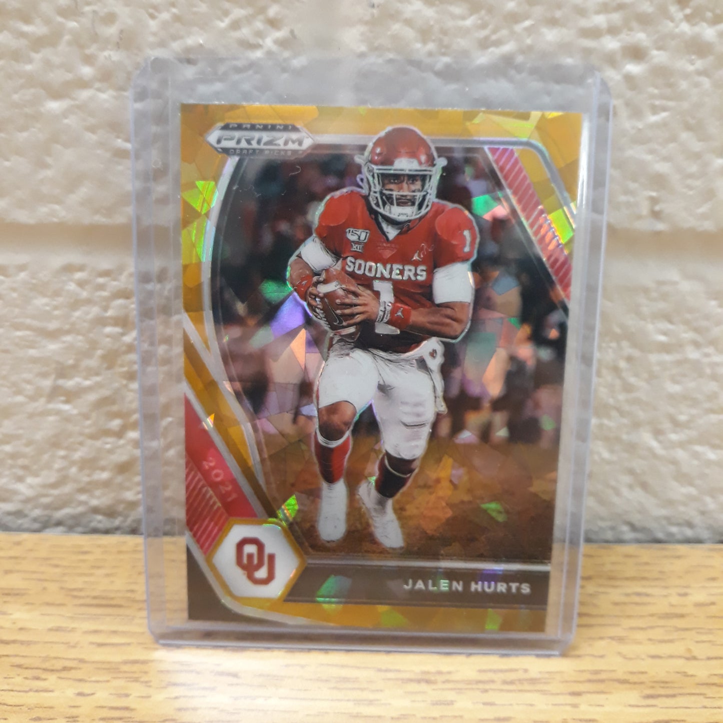 2021 Prizm Draft Picks Gold Ice Jalen Hurts
