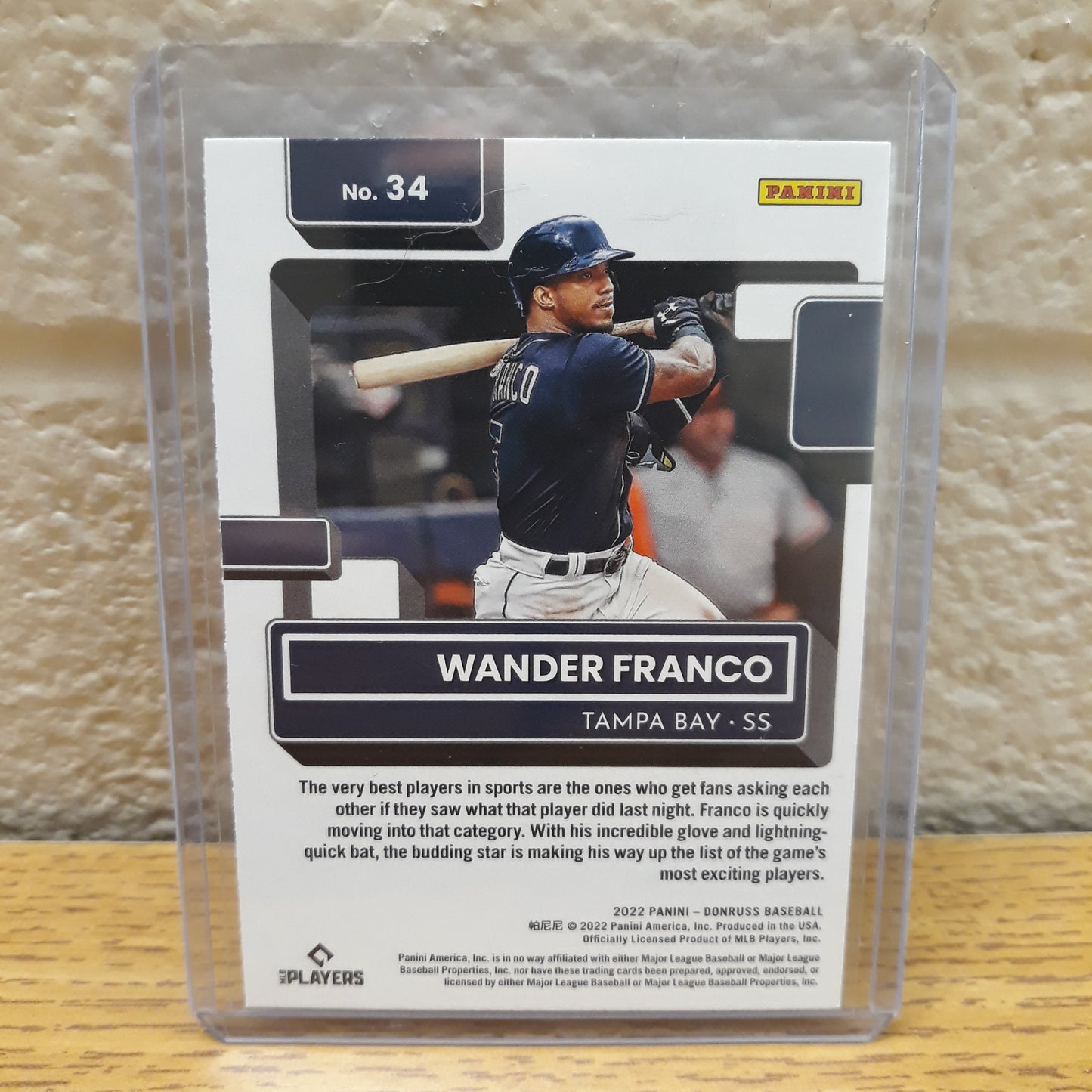 2022 Donruss Baseball Wander Franco Rated Rookie RC