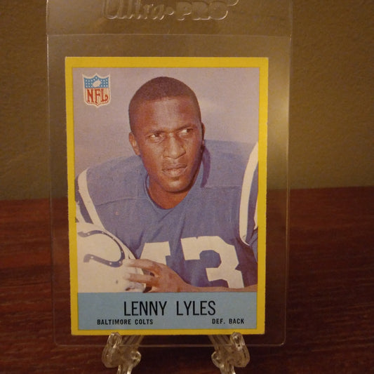 1967 Philadelphia Lenny Lyles #19