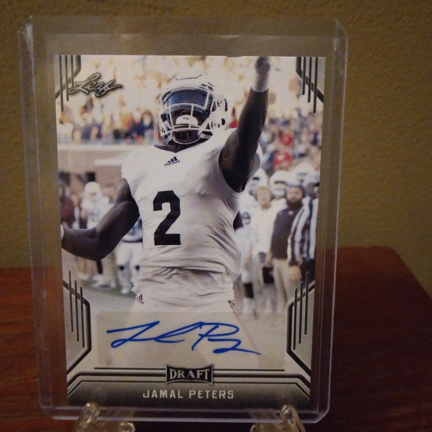 2019 Leaf Draft Flash Autographs Jamal Peters